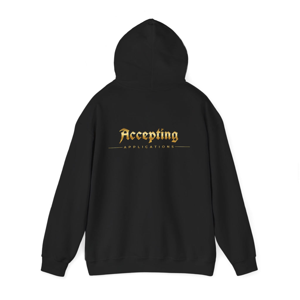 Accepting Applications Hoodie (Front & Back Print)