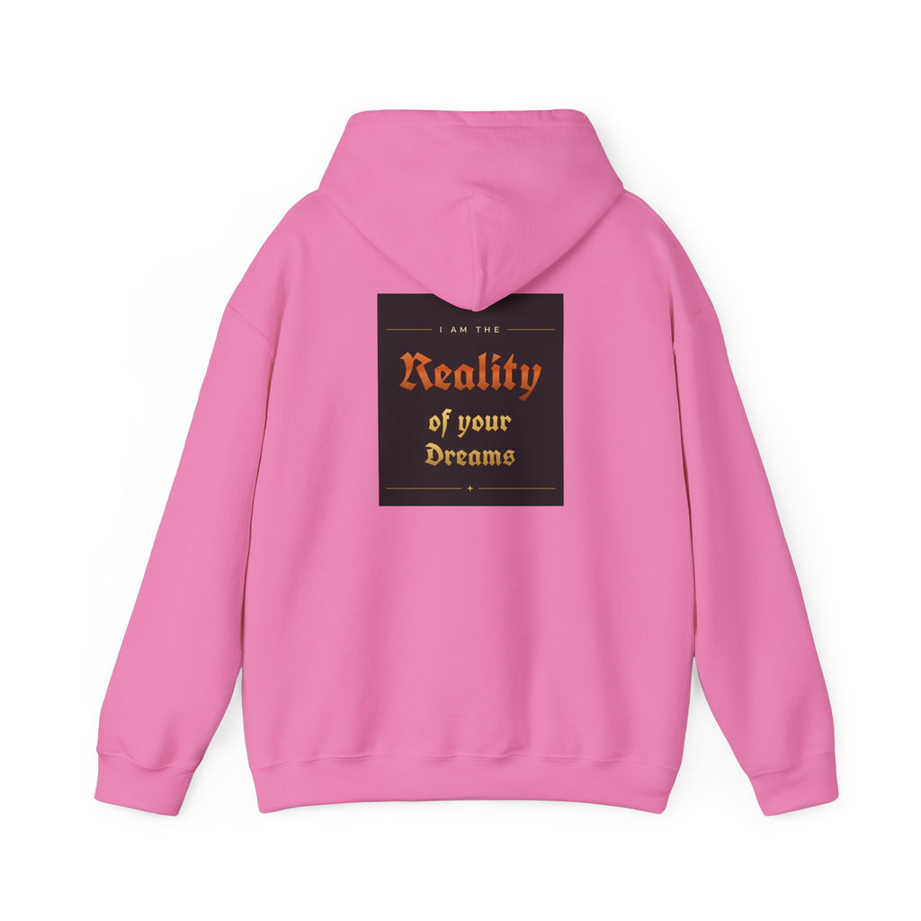 Copy of Reality of Your Dreams Hoodie | Gothic Orange Text on Black
