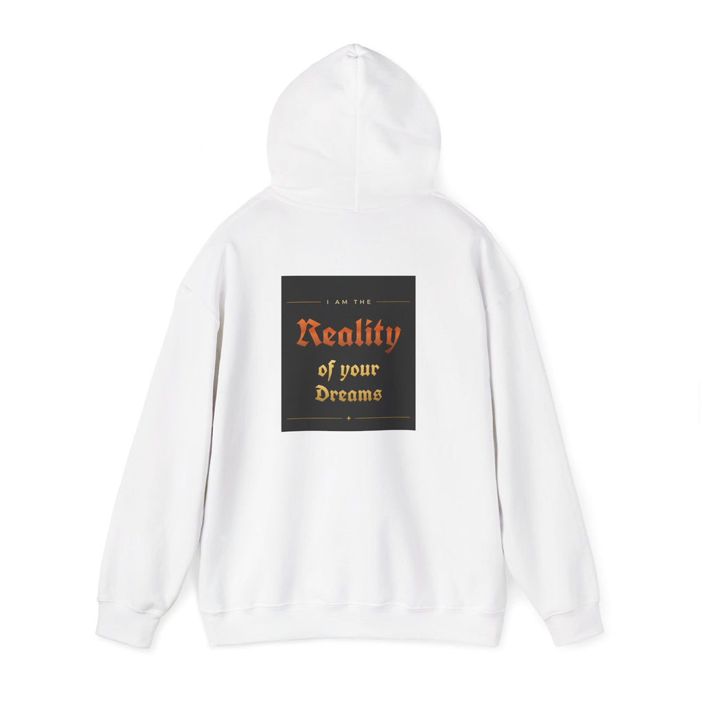 Copy of Reality of Your Dreams Hoodie | Gothic Orange Text on Black
