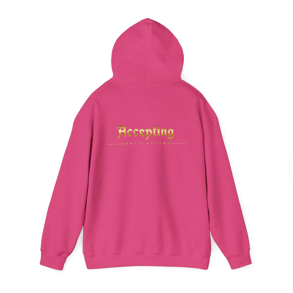 Accepting Applications Hoodie (Front & Back Print)