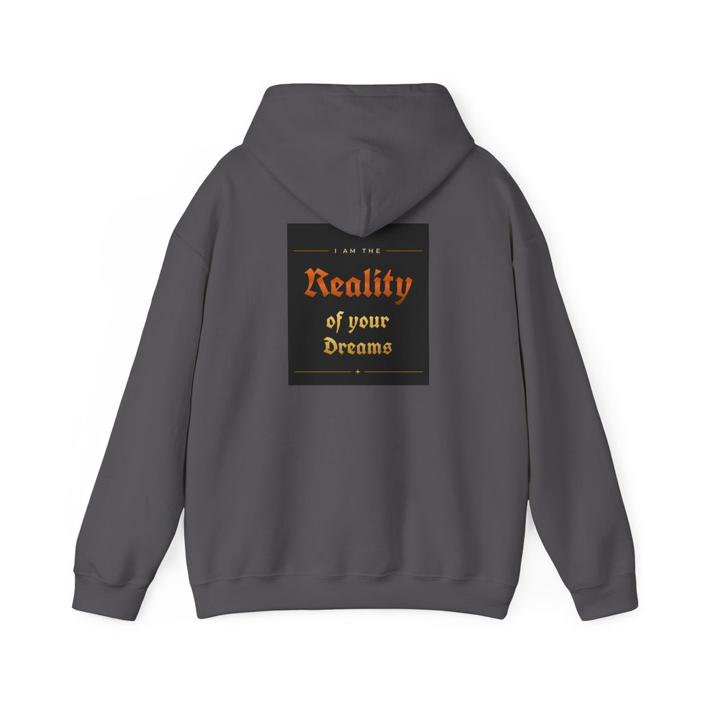 Copy of Reality of Your Dreams Hoodie | Gothic Orange Text on Black