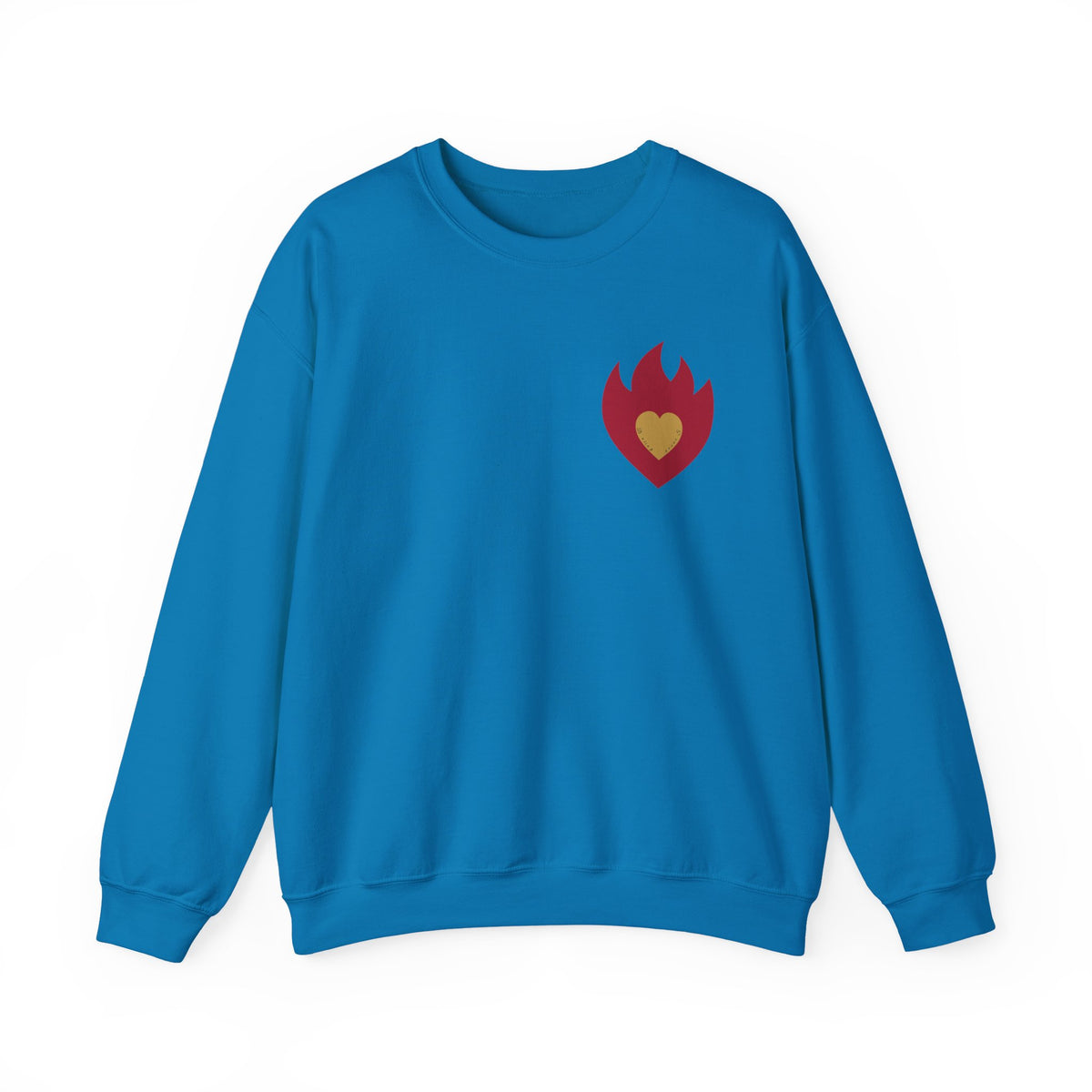 Dating Season Flame Heart Crewneck Sweatshirt