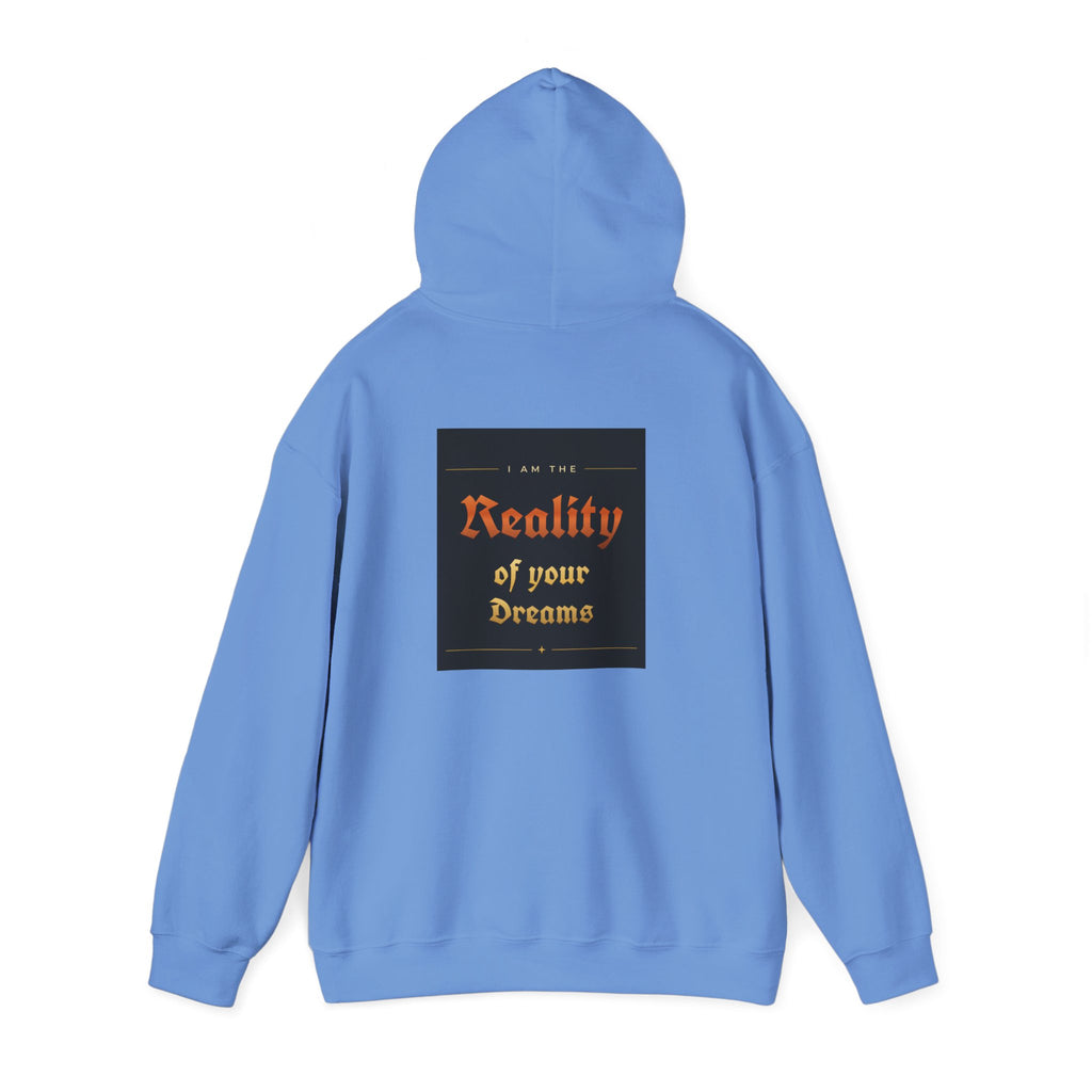 Copy of Reality of Your Dreams Hoodie | Gothic Orange Text on Black