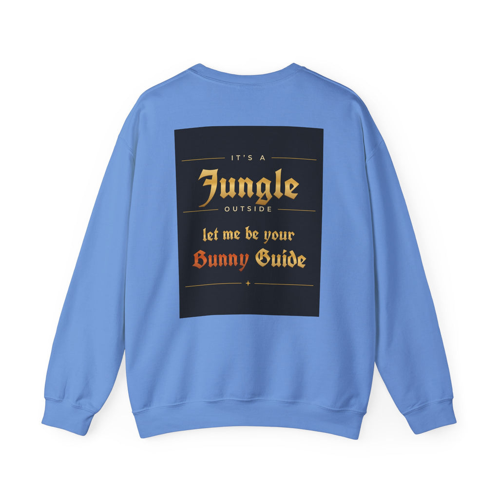 Bunny Guide Crewneck Sweatshirt (Front & Back Print)