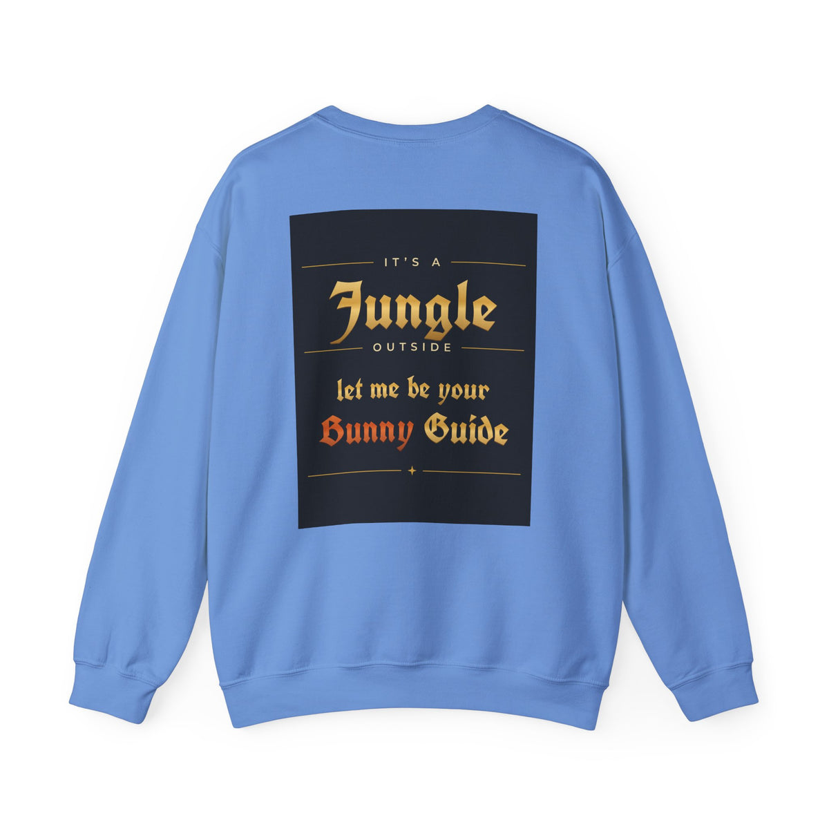 Bunny Guide Crewneck Sweatshirt (Front & Back Print)