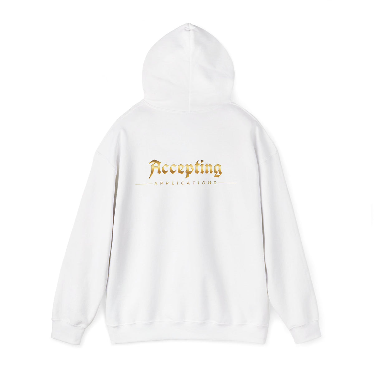 Accepting Applications Hoodie (Front & Back Print)