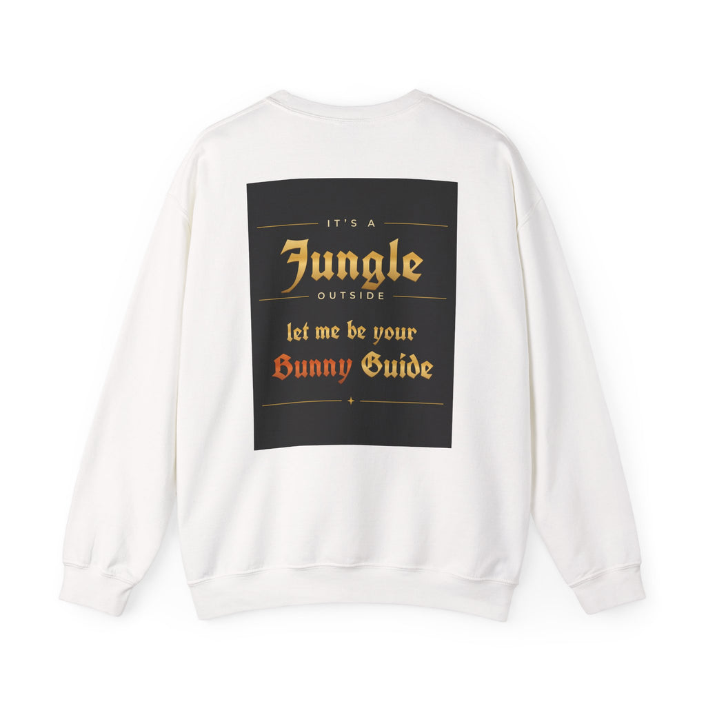 Bunny Guide Crewneck Sweatshirt (Front & Back Print)