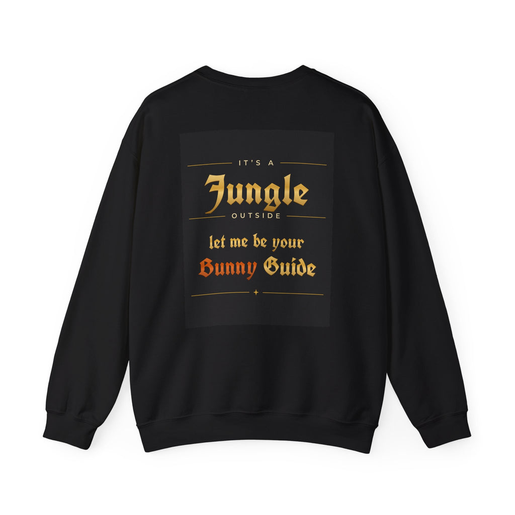 Bunny Guide Crewneck Sweatshirt (Front & Back Print)