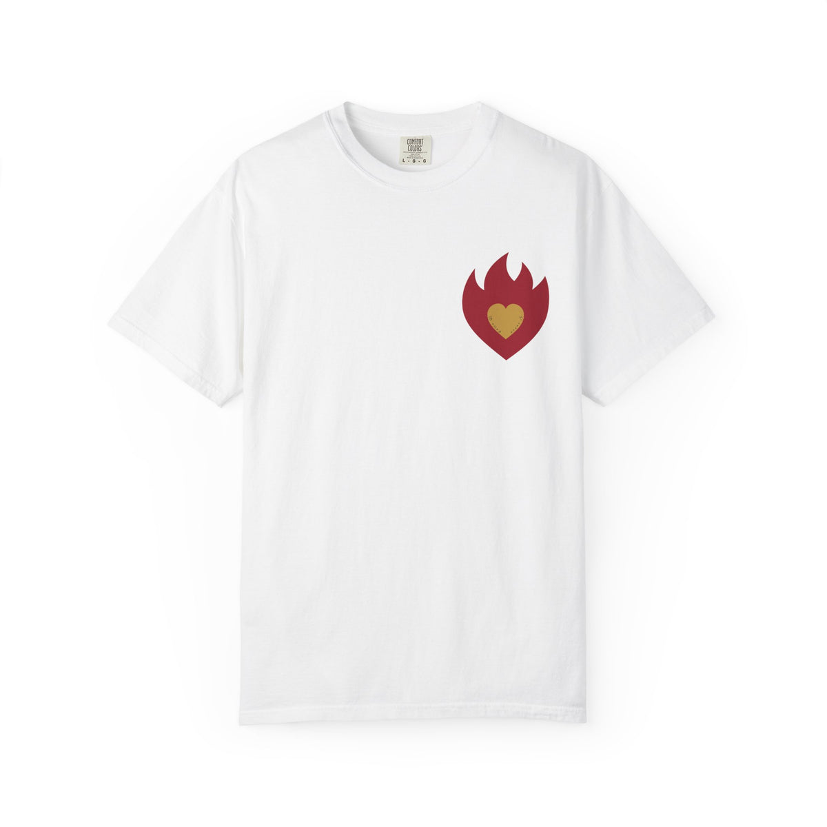 Wifey Material T-shirt front & back| Gold Gothic Script