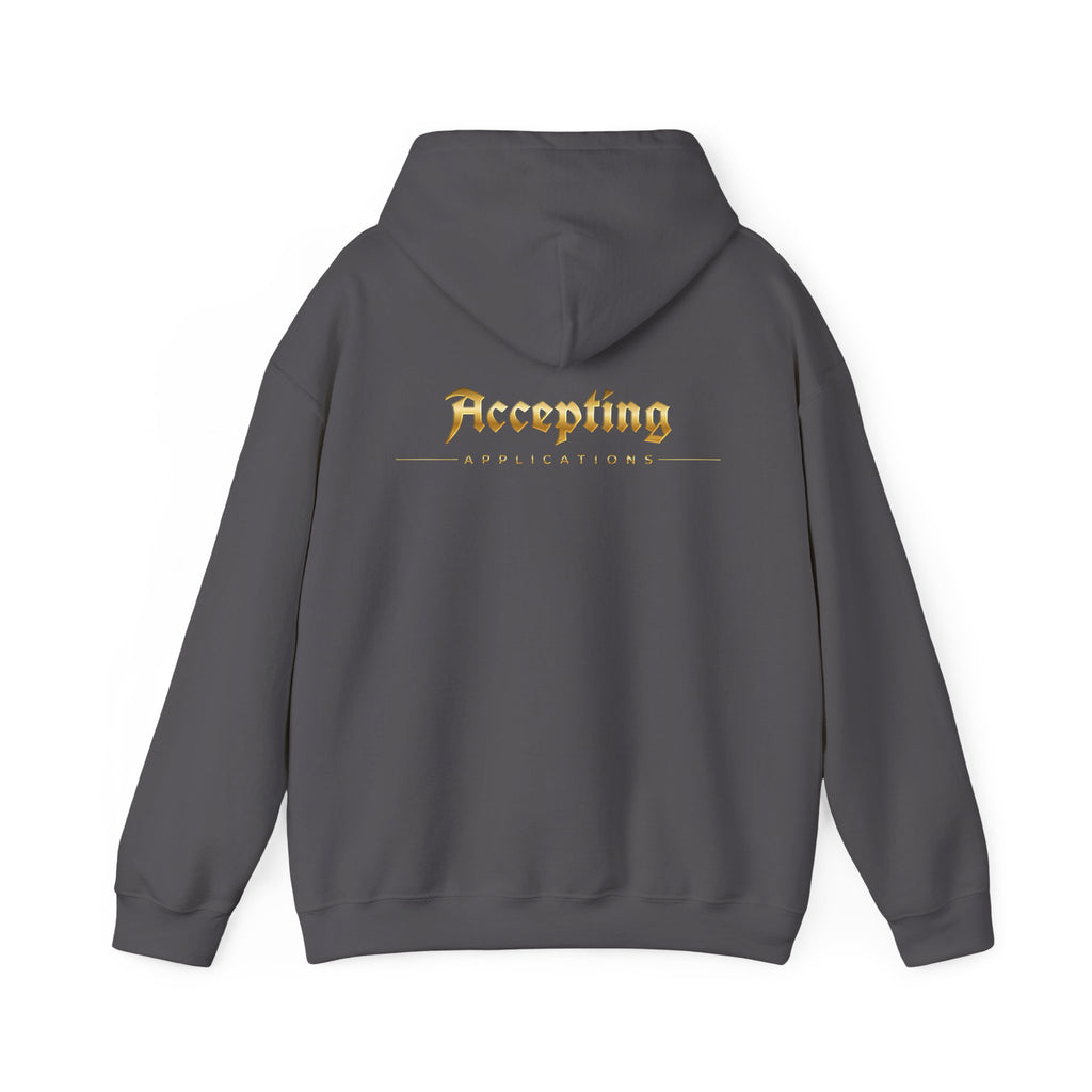 Accepting Applications Hoodie (Front & Back Print)