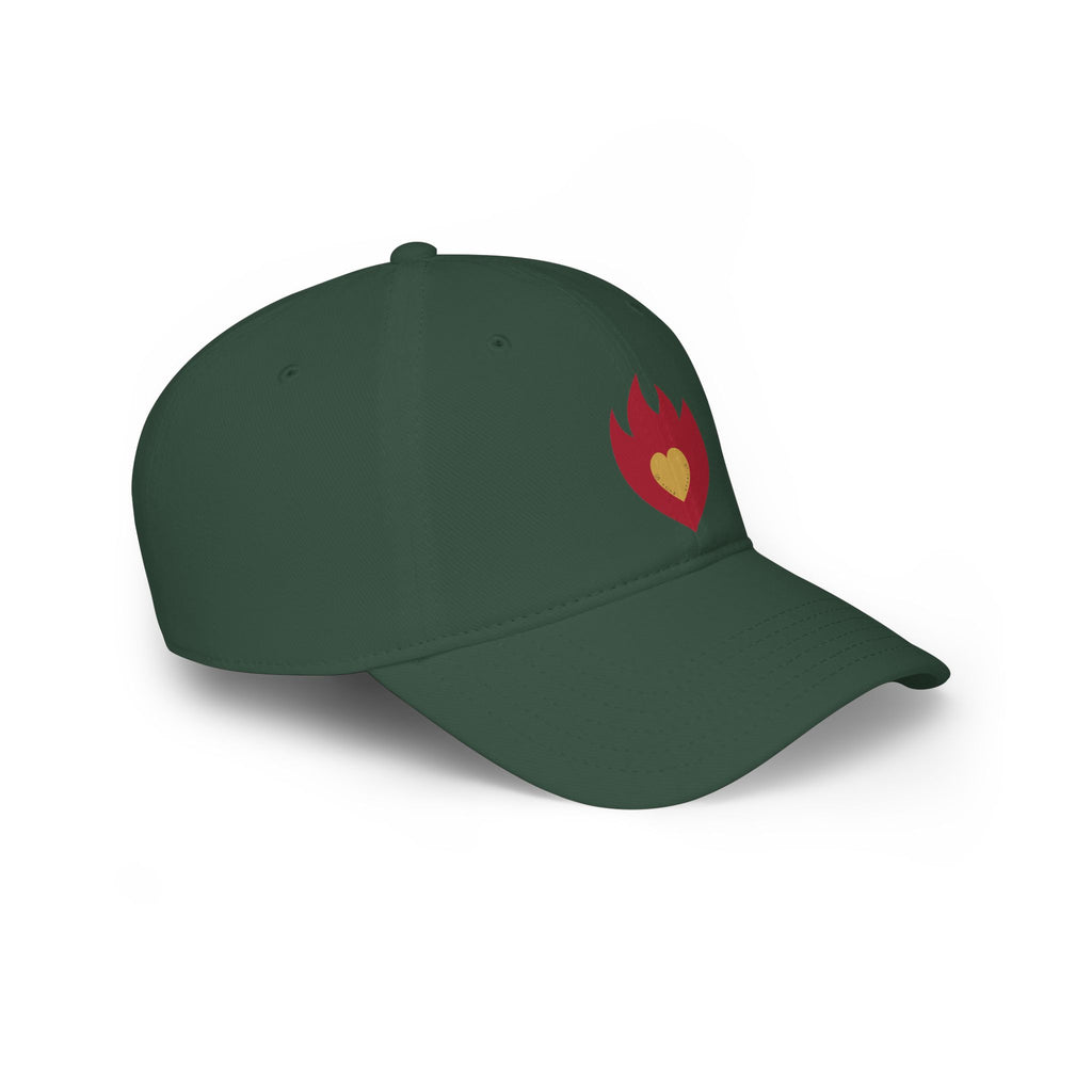 Dating Season Flame Heart Baseball Cap