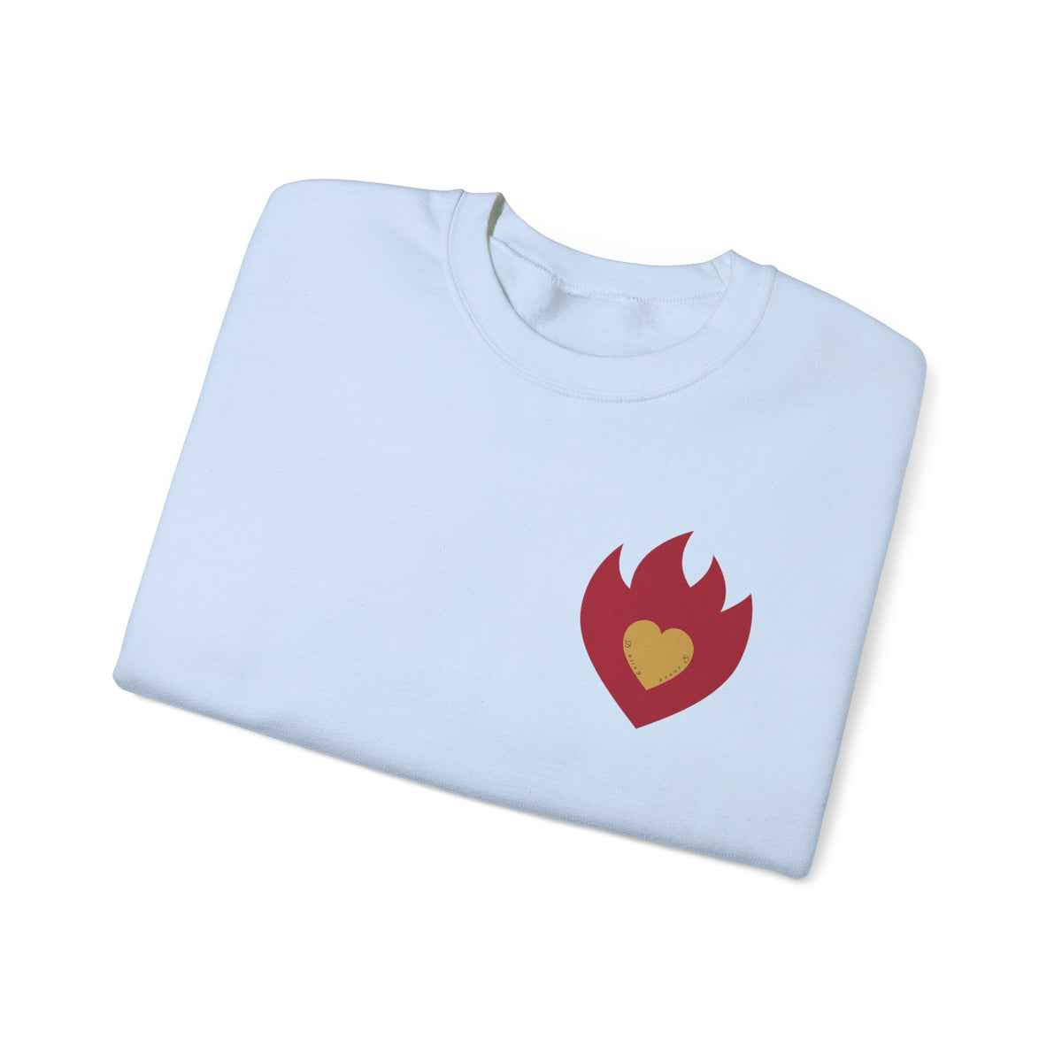Dating Season Flame Heart Crewneck Sweatshirt