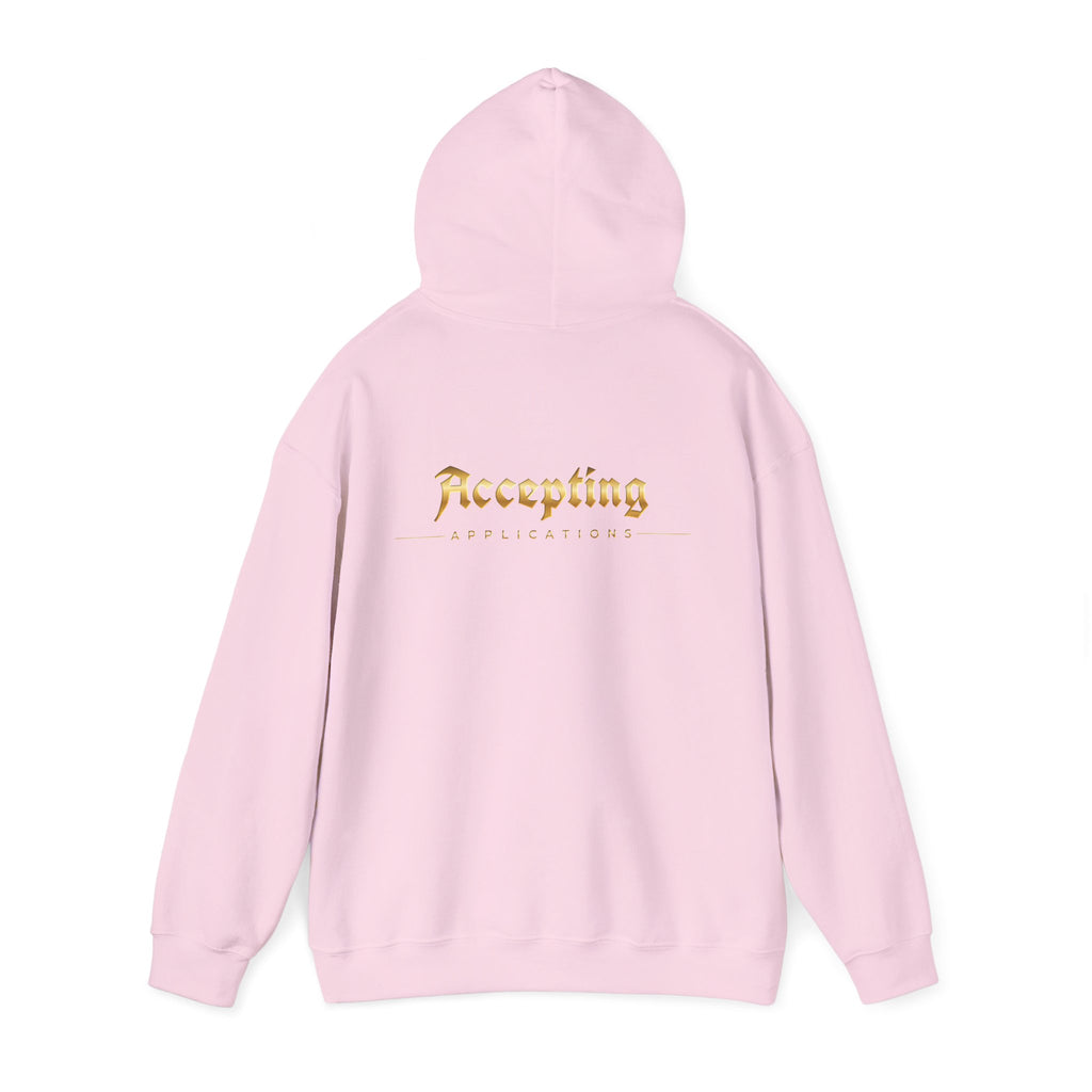 Accepting Applications Hoodie (Front & Back Print)