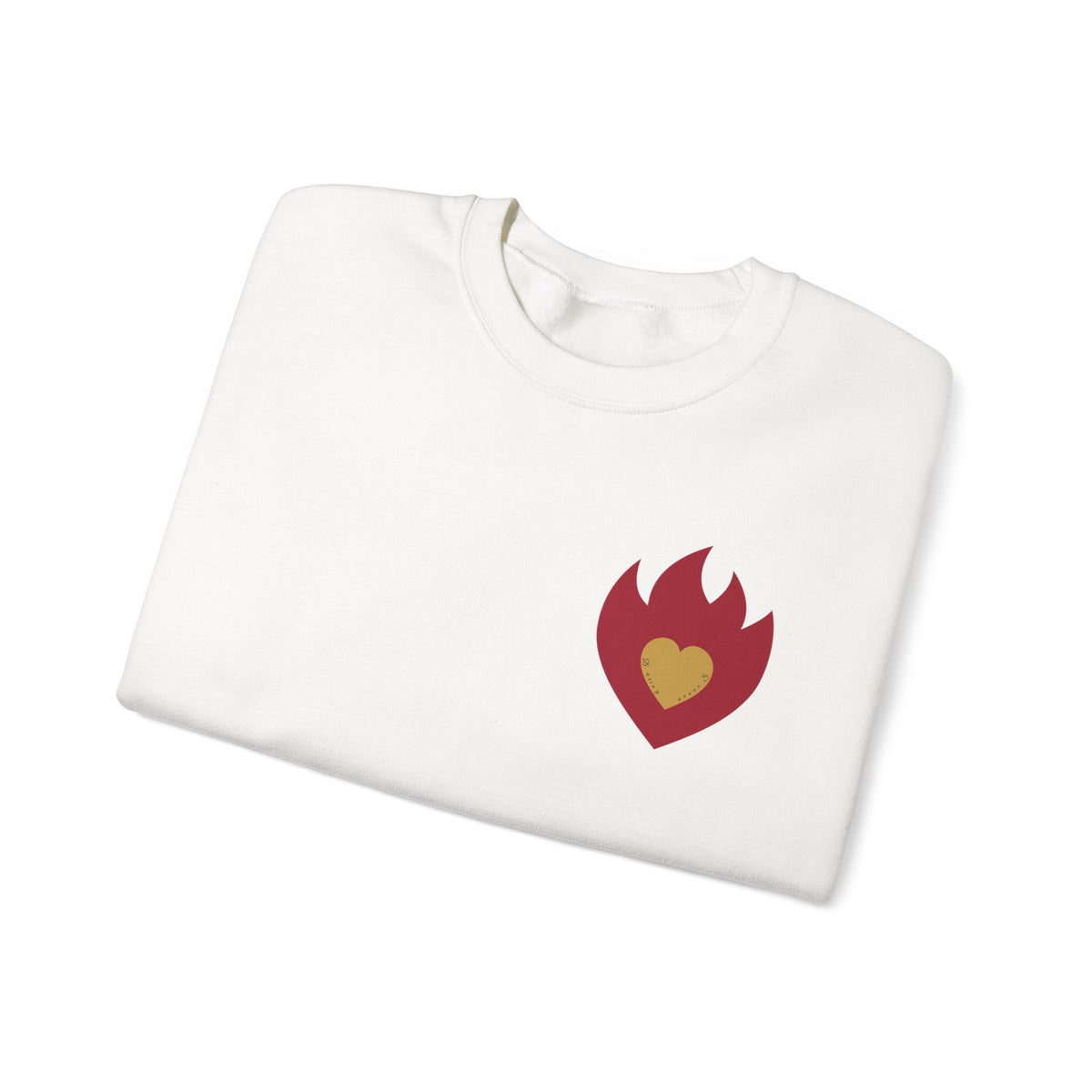 Dating Season Flame Heart Crewneck Sweatshirt