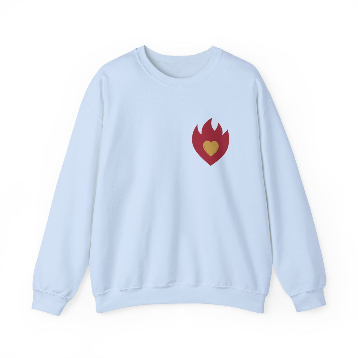 Approachable Gothic Script sweatshirt front & back | Crewneck