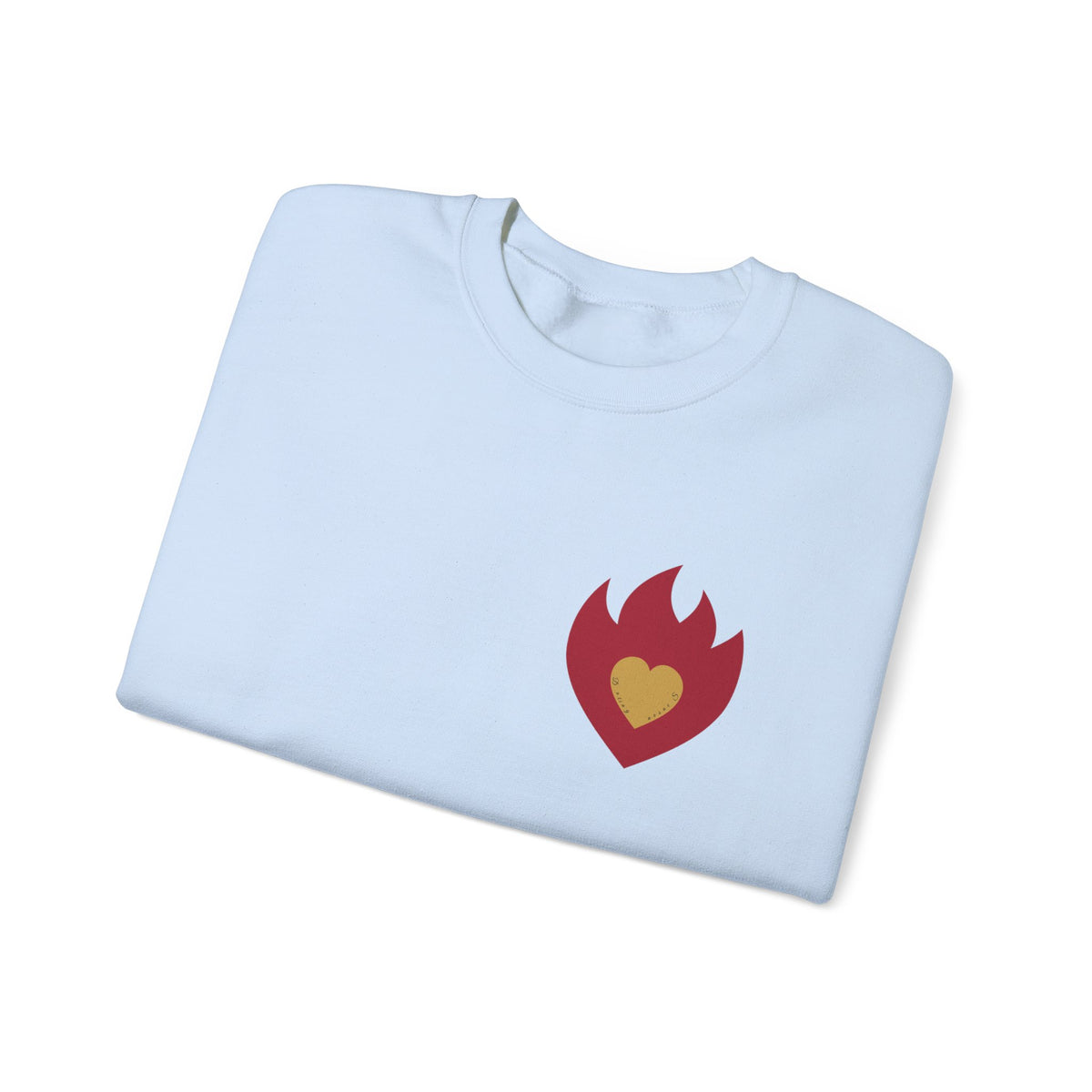 I'm the Heat Crewneck Sweatshirt (Front & Back Print)