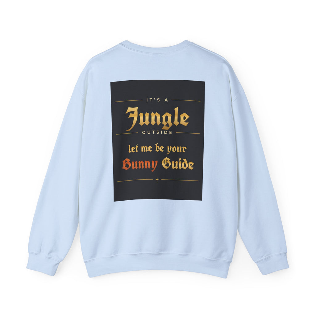 Bunny Guide Crewneck Sweatshirt (Front & Back Print)