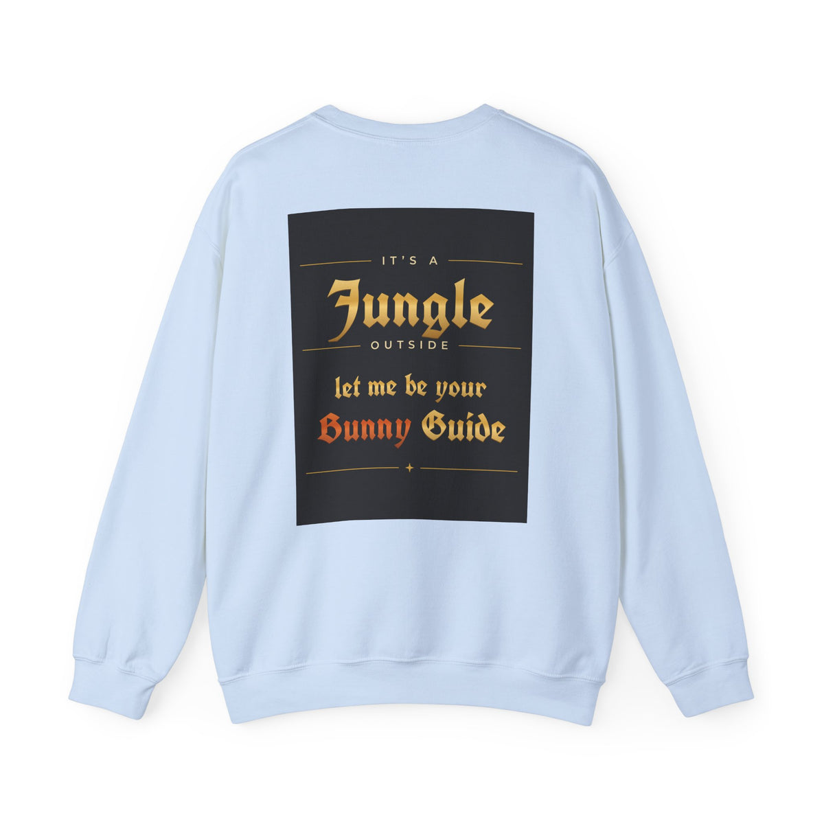 Bunny Guide Crewneck Sweatshirt (Front & Back Print)