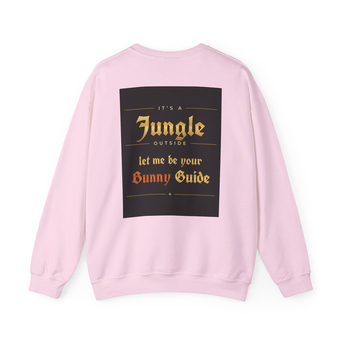 Bunny Guide Crewneck Sweatshirt (Front & Back Print)