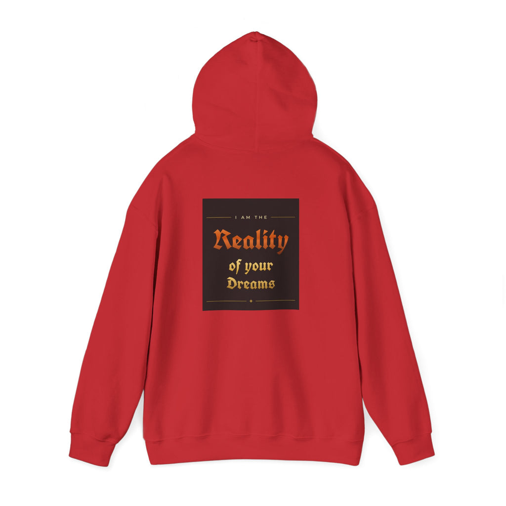 Copy of Reality of Your Dreams Hoodie | Gothic Orange Text on Black