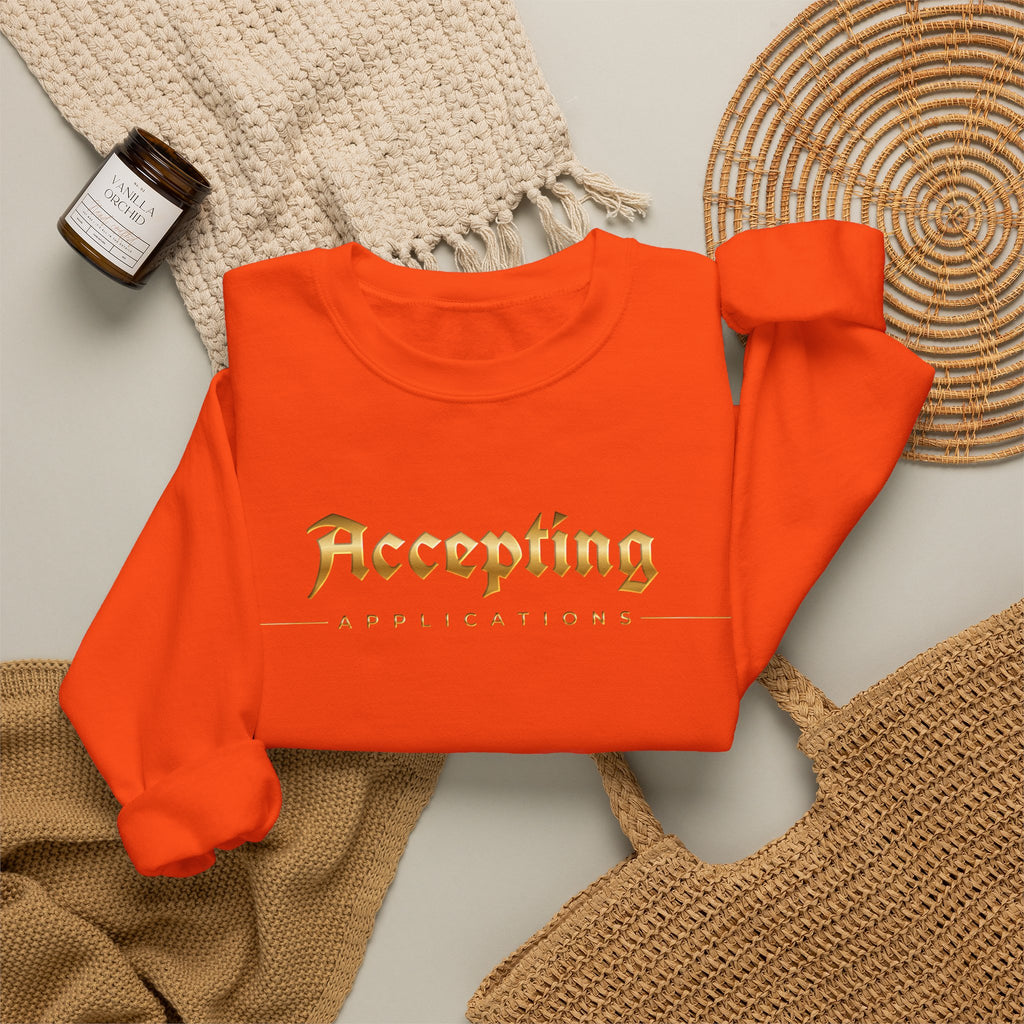 Accepting Applications Crewneck Sweatshirt