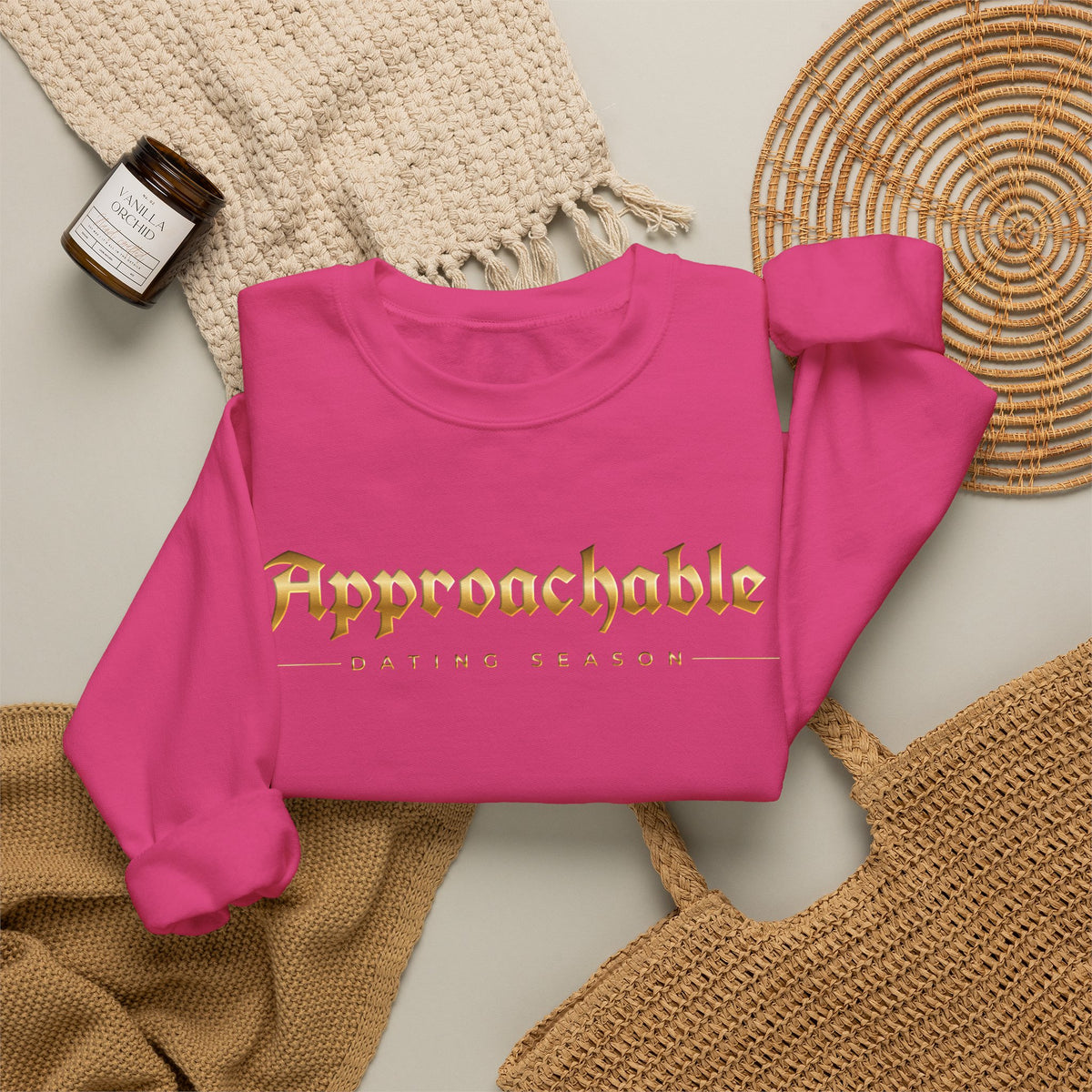 Approachable Crewneck Sweatshirt