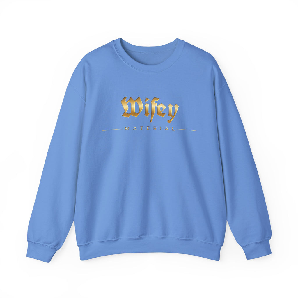 Wifey Material Crewneck Sweatshirt