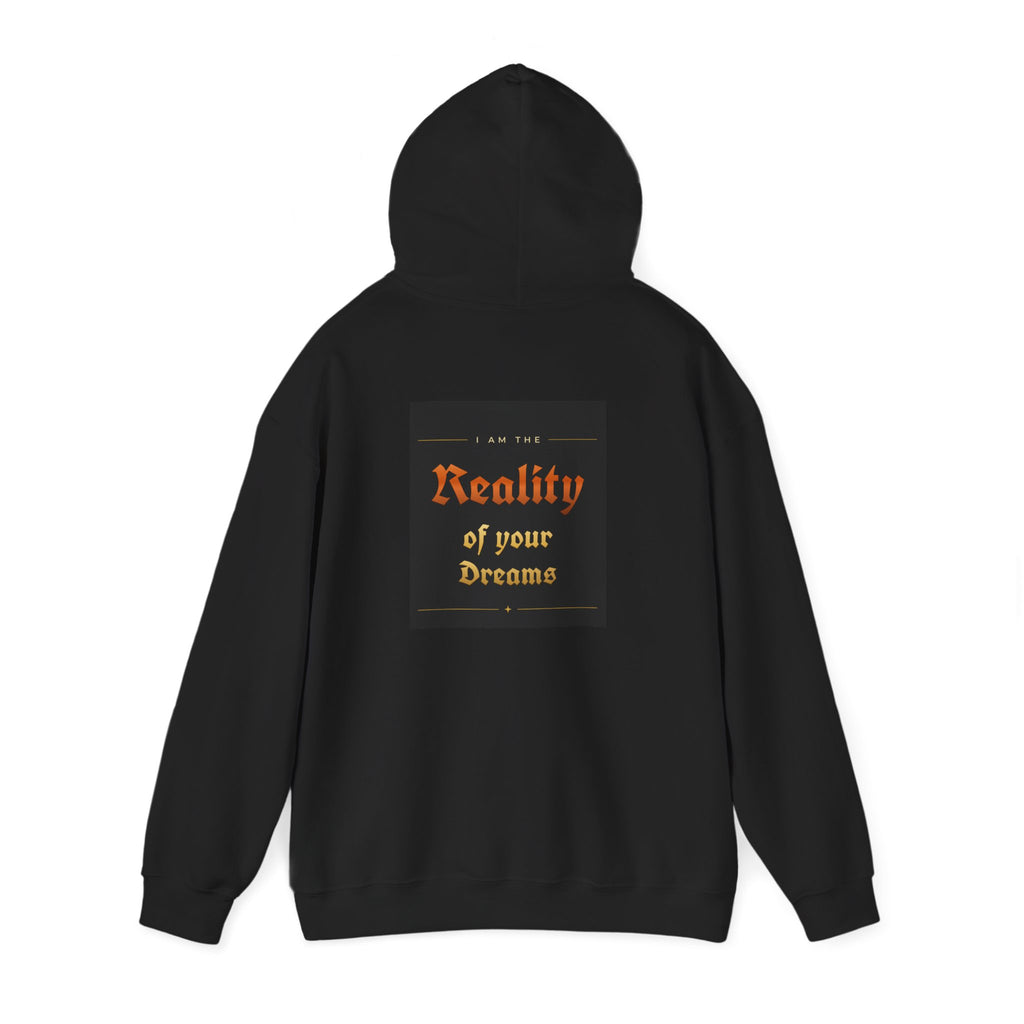 Copy of Reality of Your Dreams Hoodie | Gothic Orange Text on Black