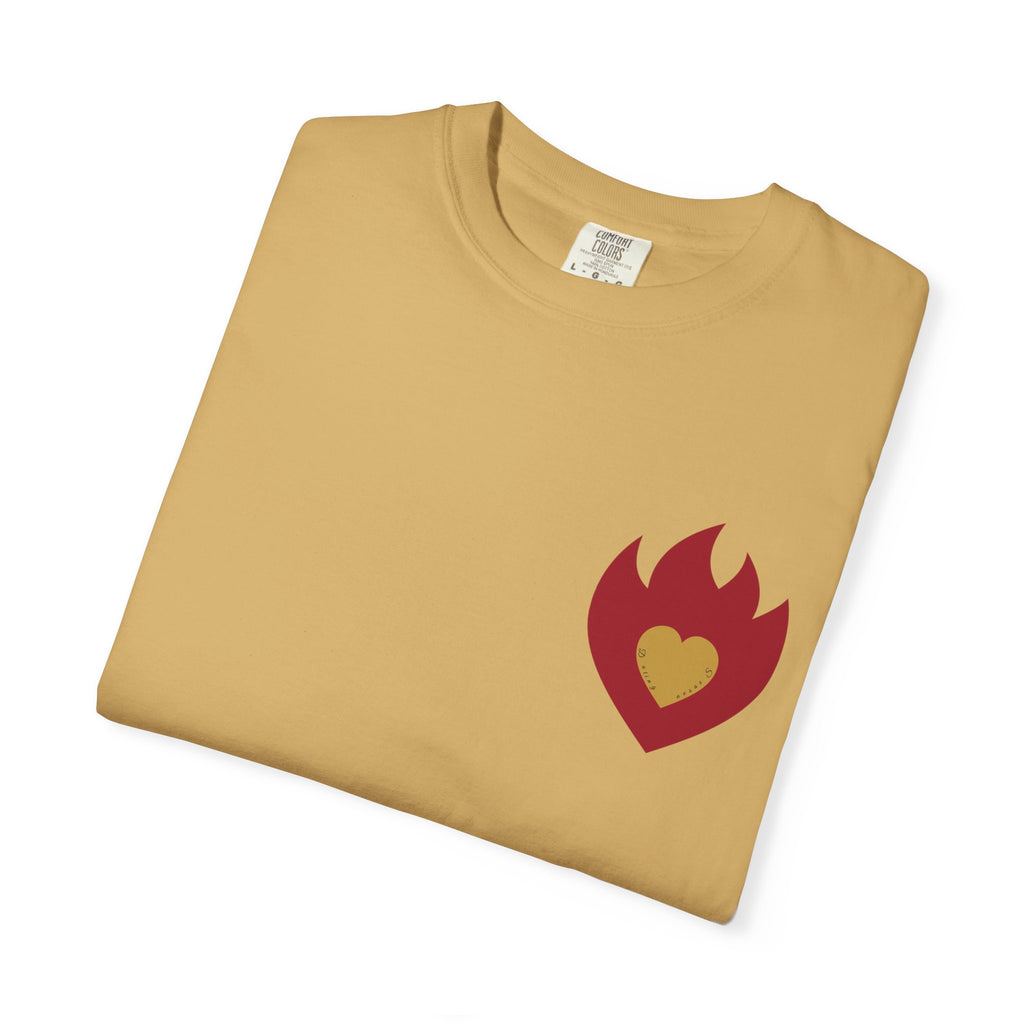 Wifey Material T-shirt front & back| Gold Gothic Script