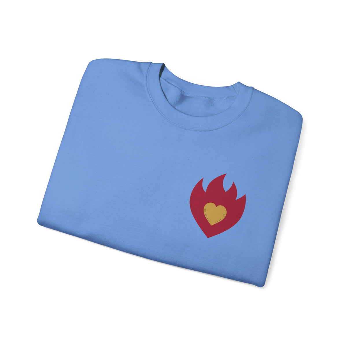 Dating Season Flame Heart Crewneck Sweatshirt