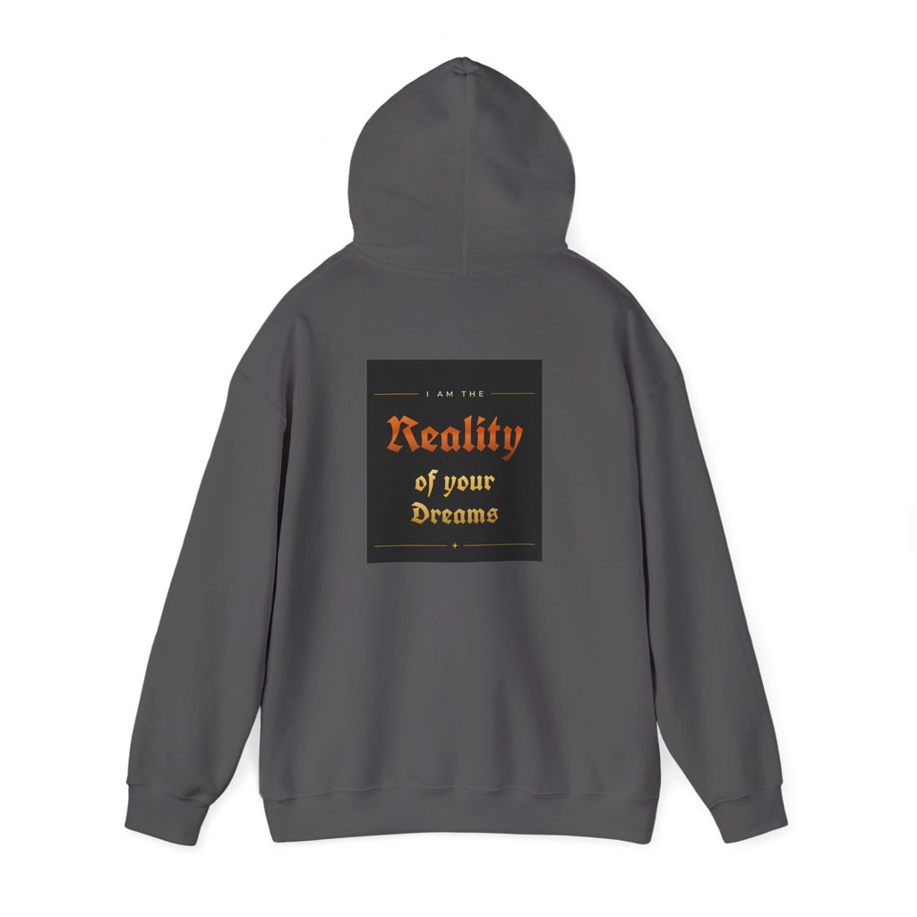 Copy of Reality of Your Dreams Hoodie | Gothic Orange Text on Black