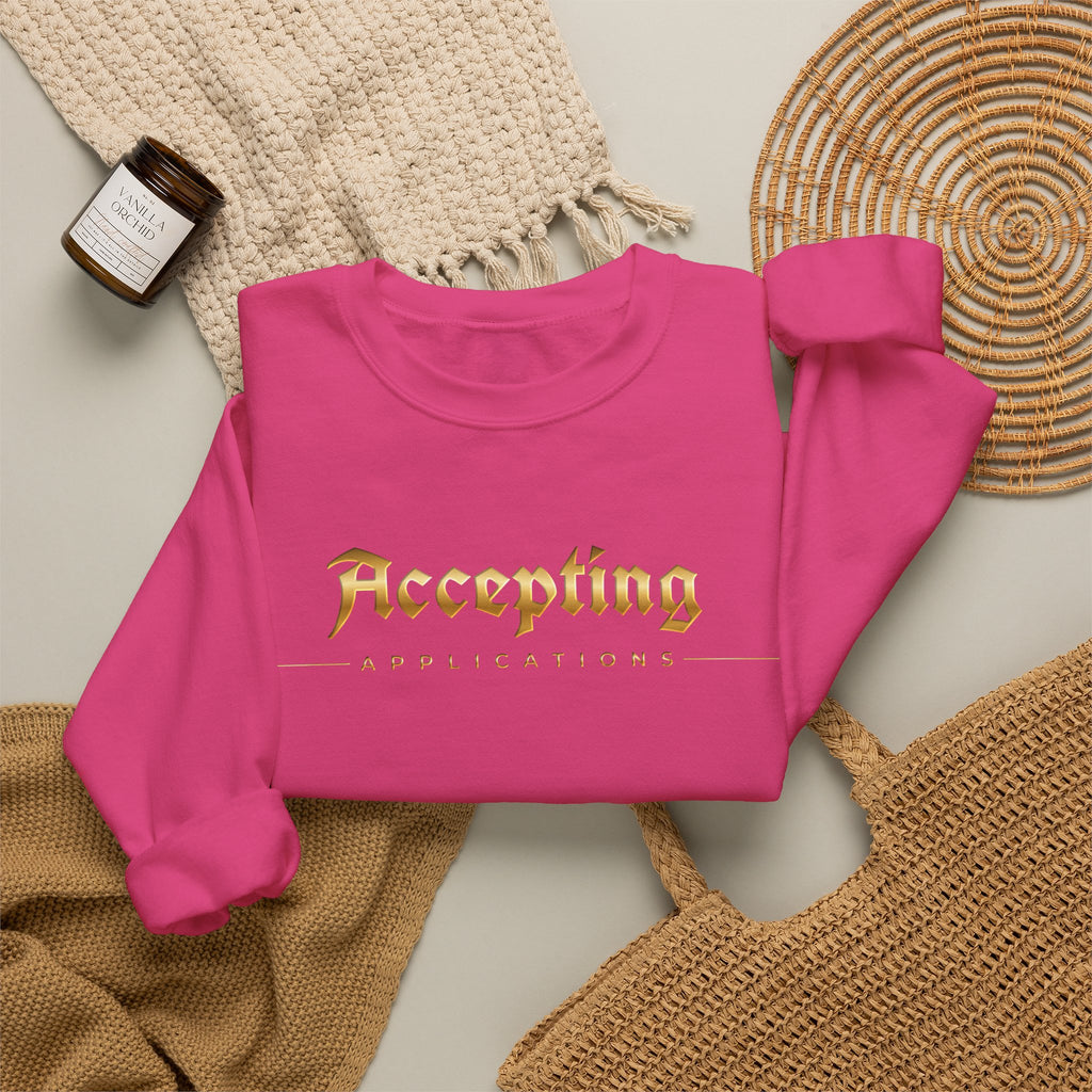 Accepting Applications Crewneck Sweatshirt