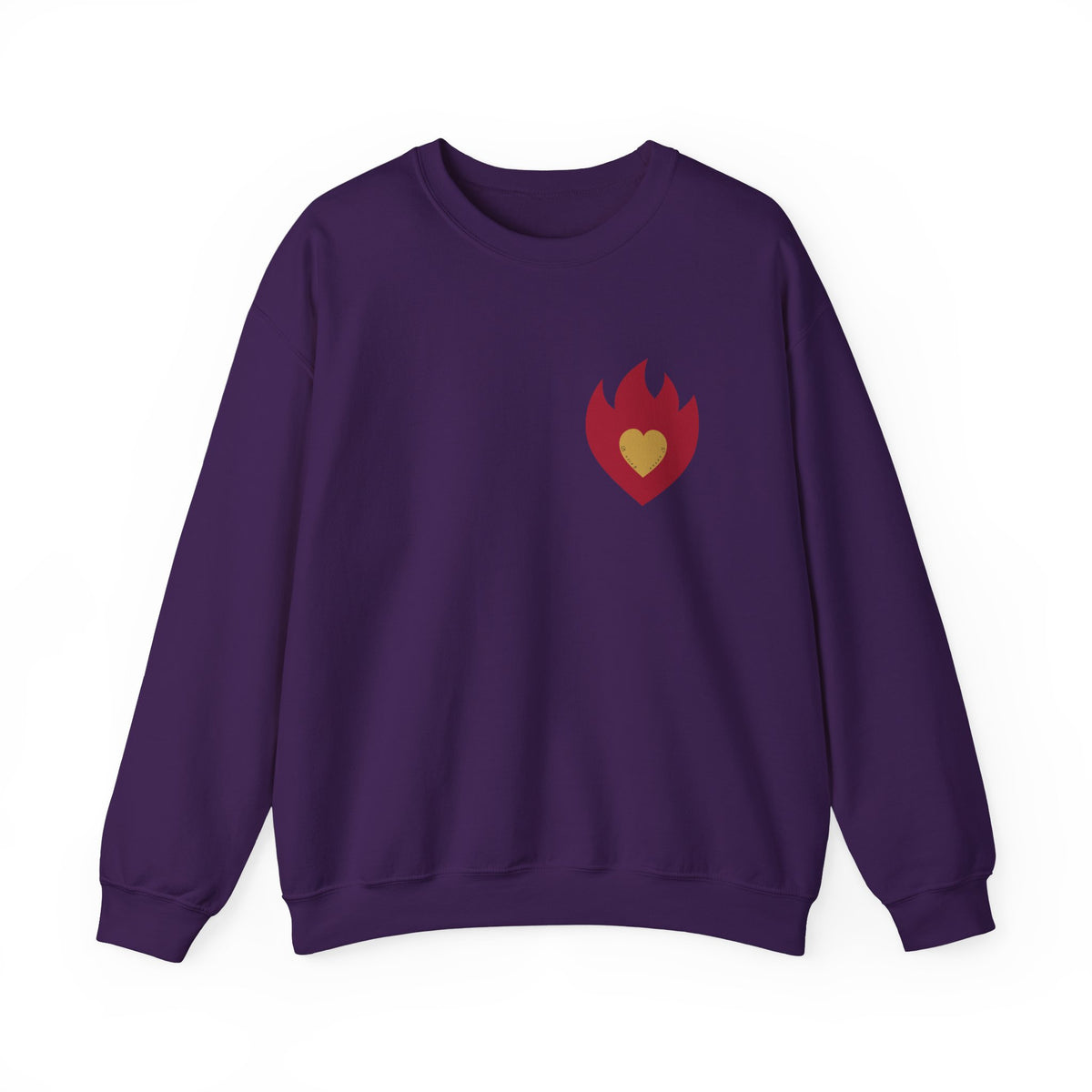 Approachable Gothic Script sweatshirt front & back | Crewneck