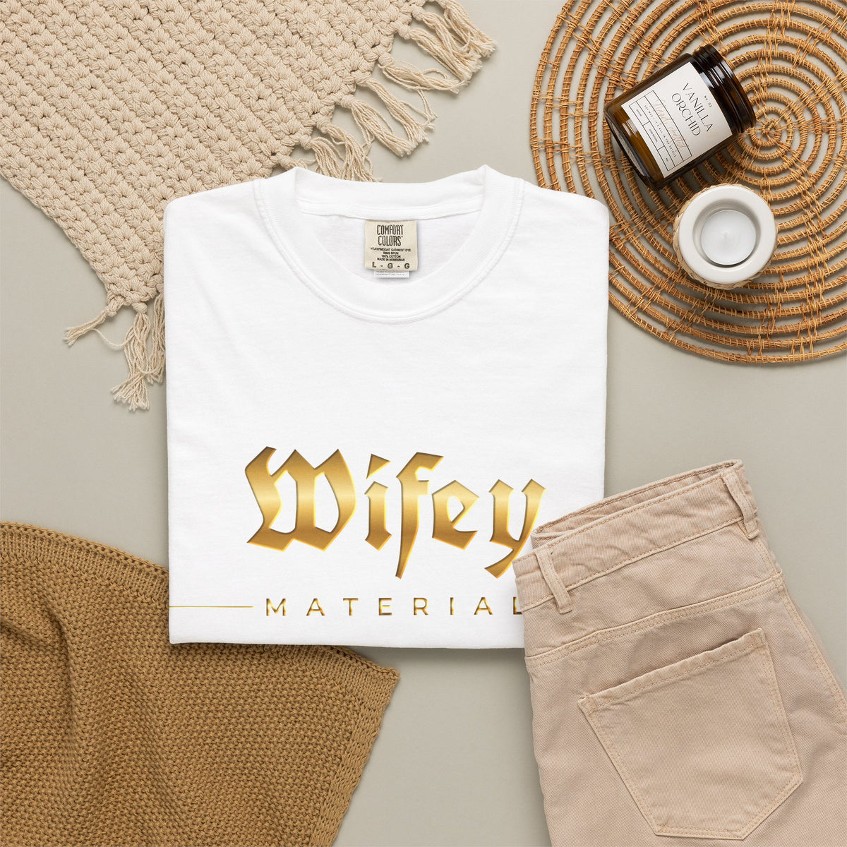 Wifey Material Tee