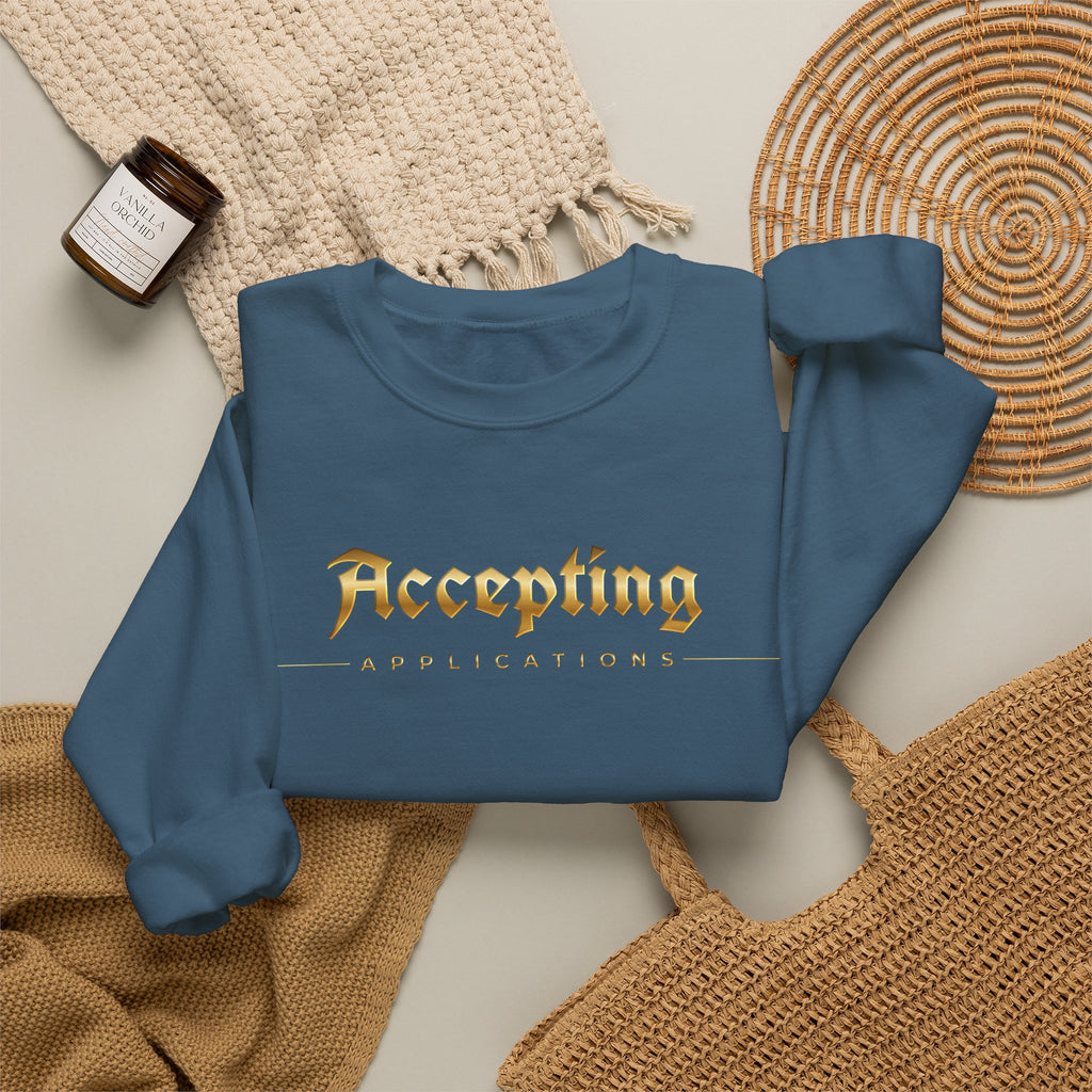 Accepting Applications Crewneck Sweatshirt