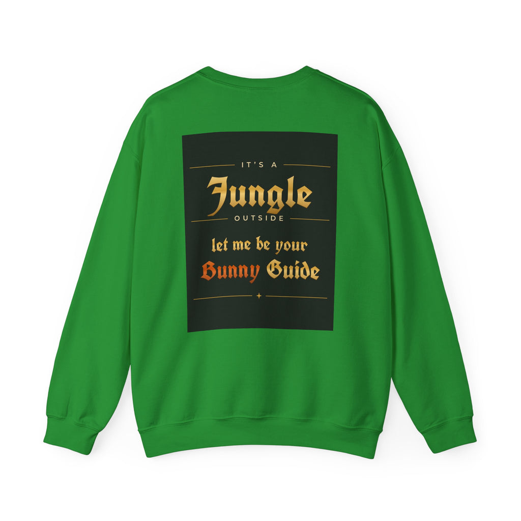 Bunny Guide Crewneck Sweatshirt (Front & Back Print)