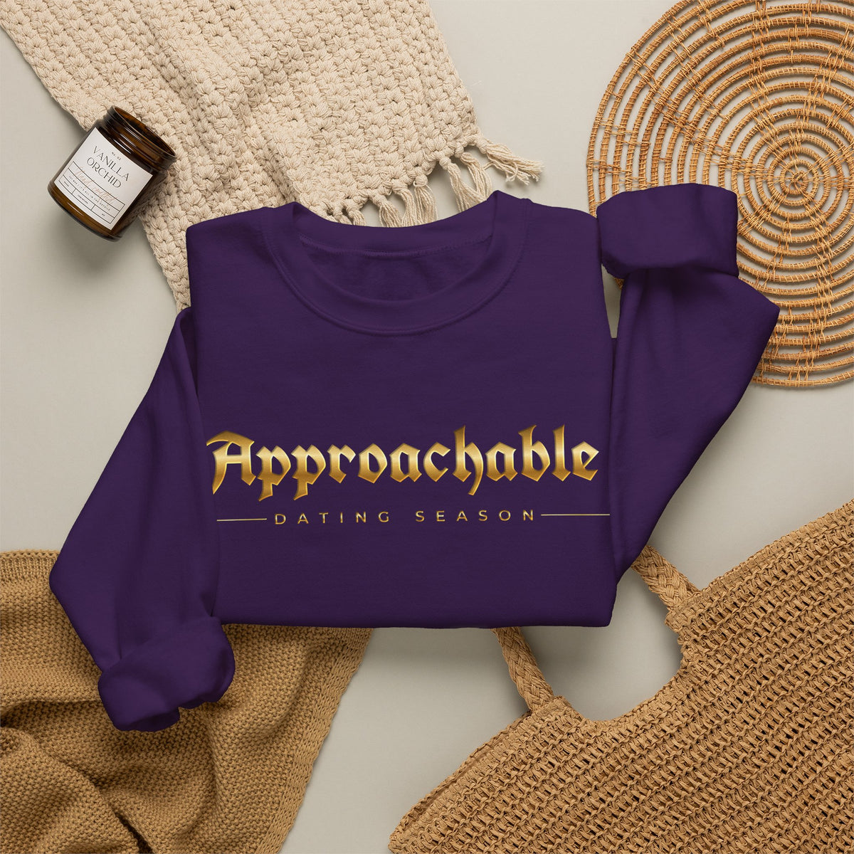 Approachable Crewneck Sweatshirt