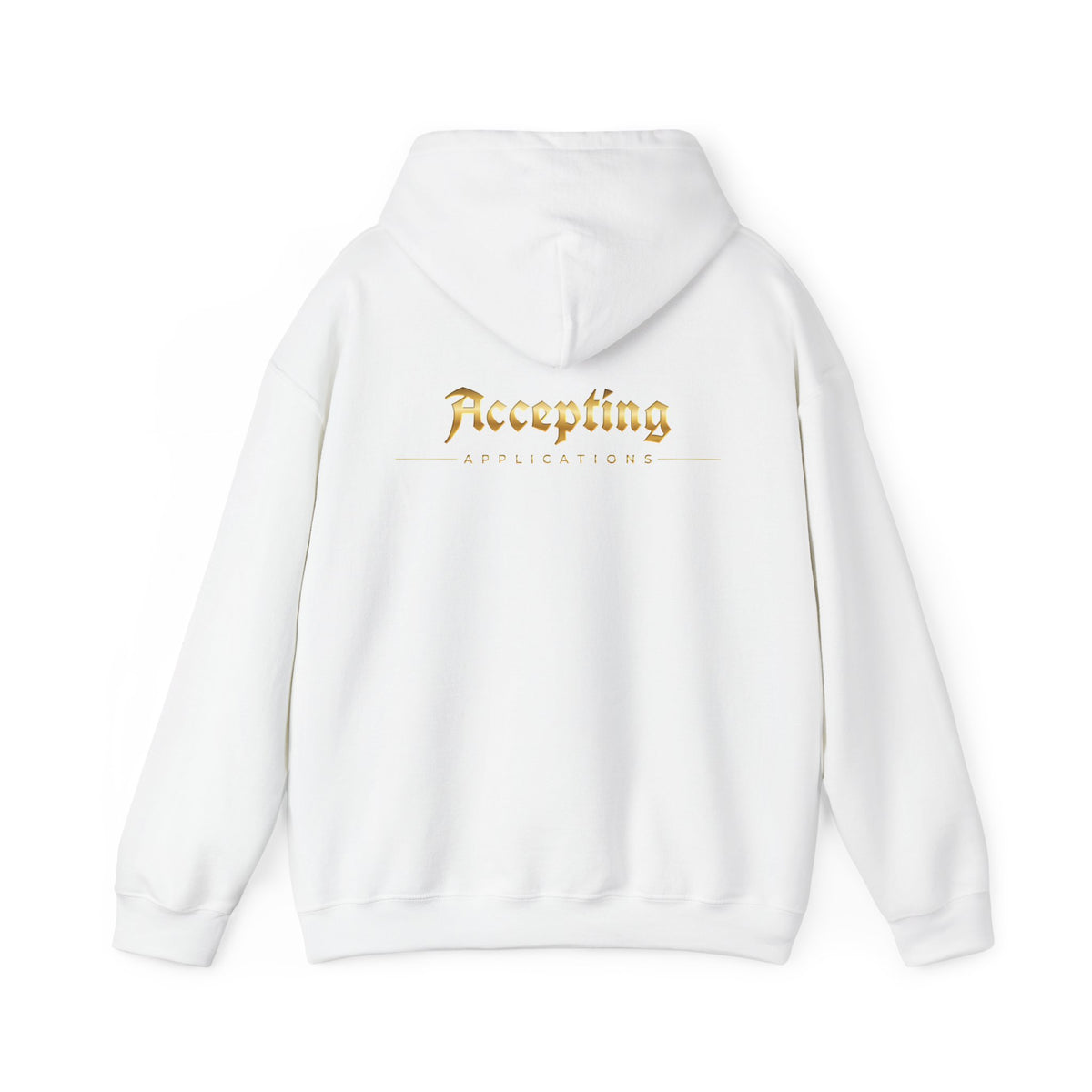 Accepting Applications Hoodie (Front & Back Print)