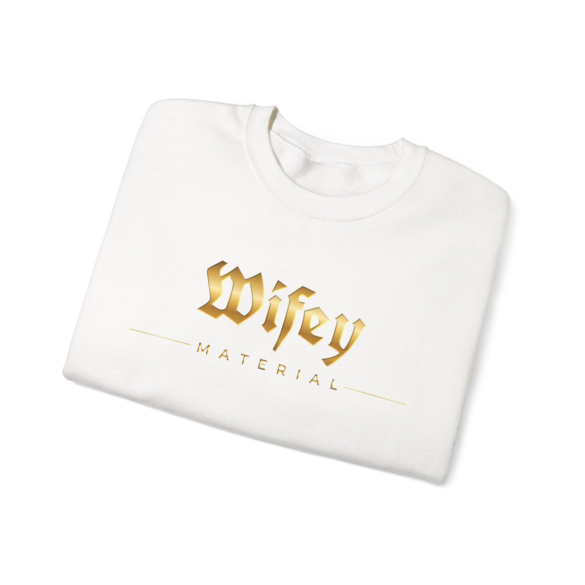 Wifey Material Crewneck Sweatshirt