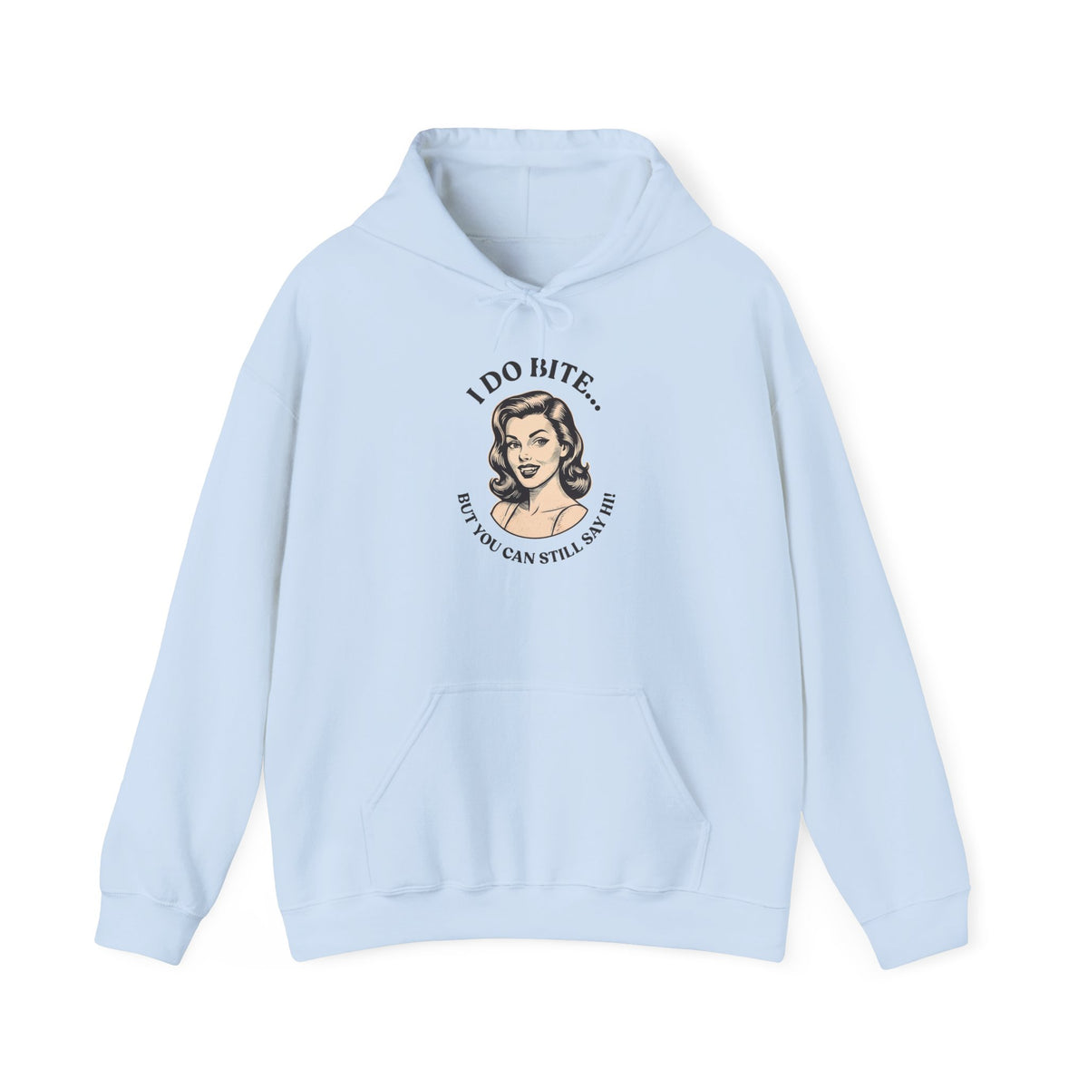 I Do Bite Hoodie (Retro Edition)