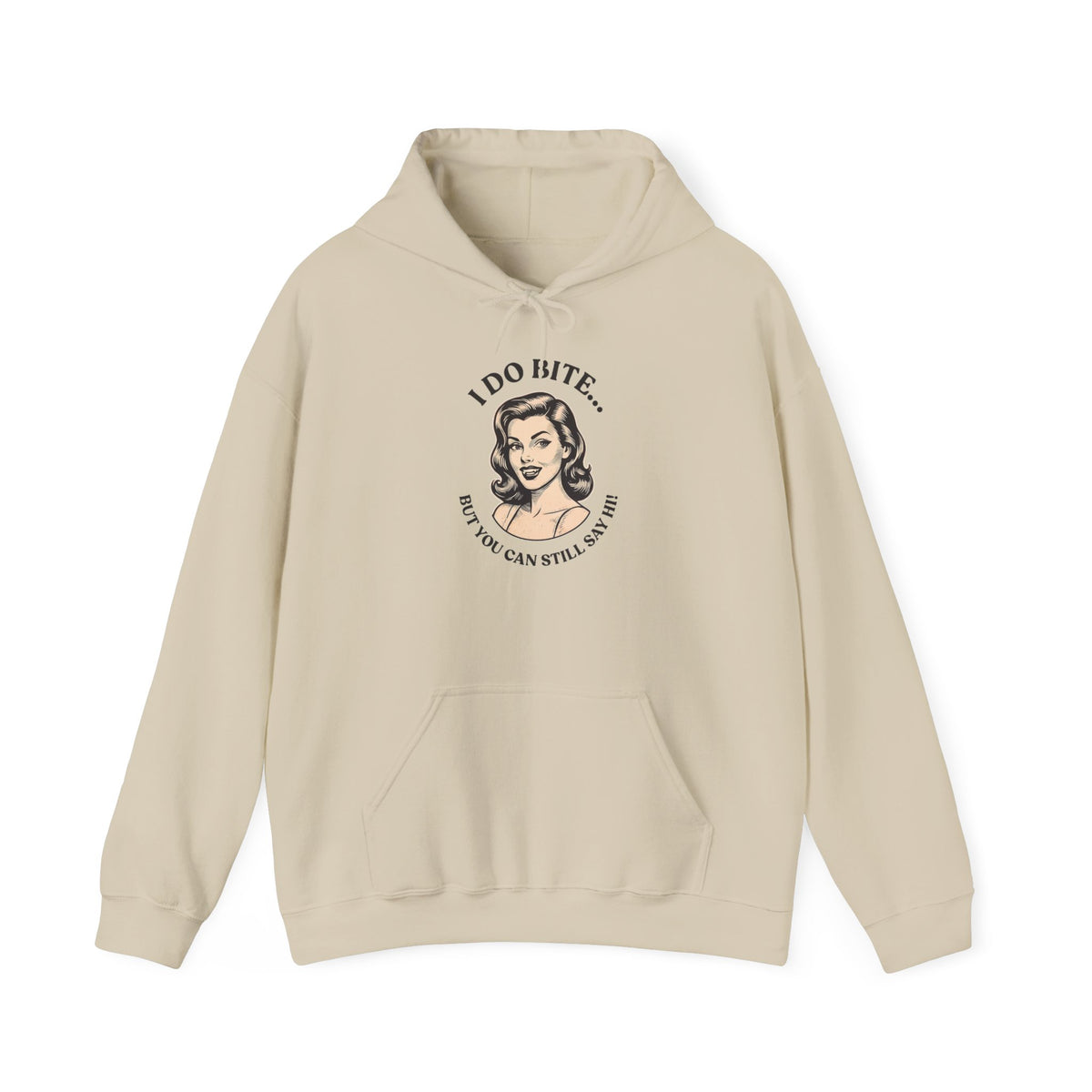 I Do Bite Hoodie (Retro Edition)