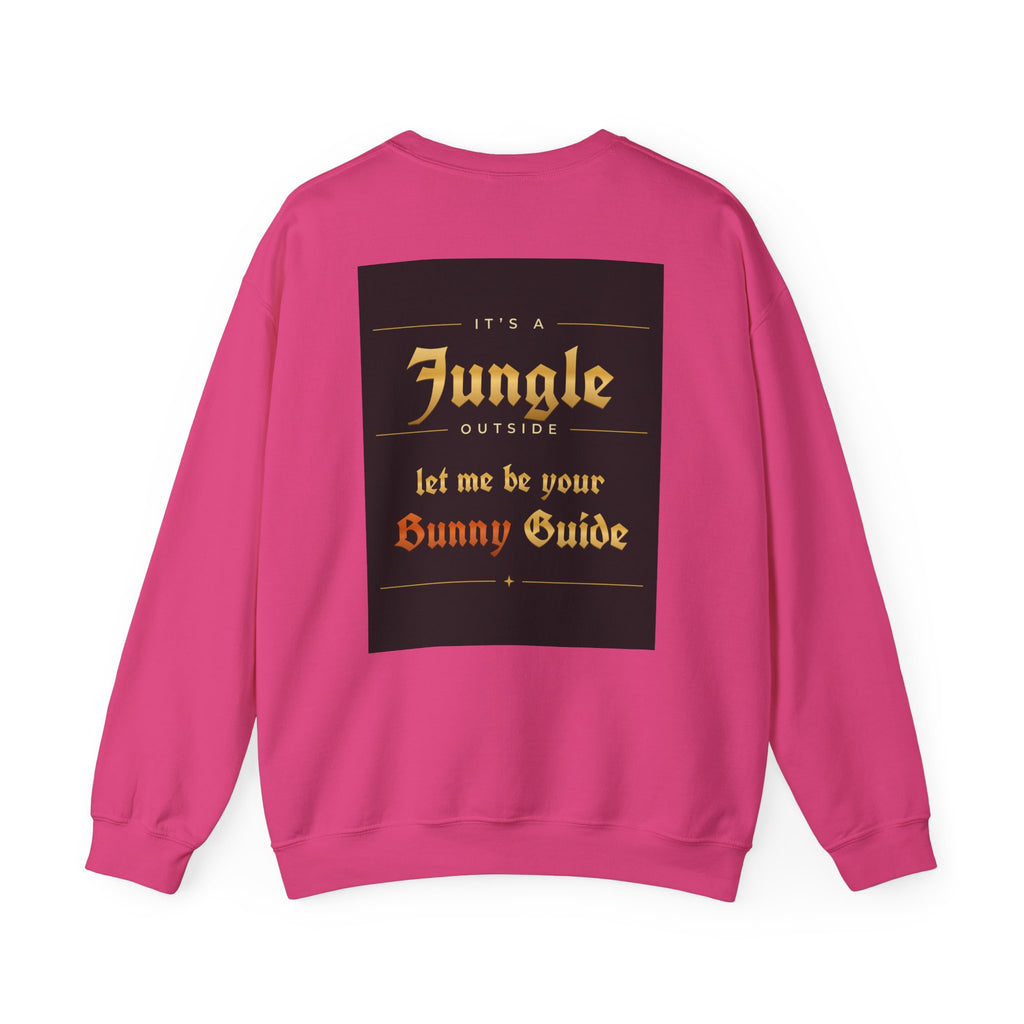 Bunny Guide Crewneck Sweatshirt (Front & Back Print)