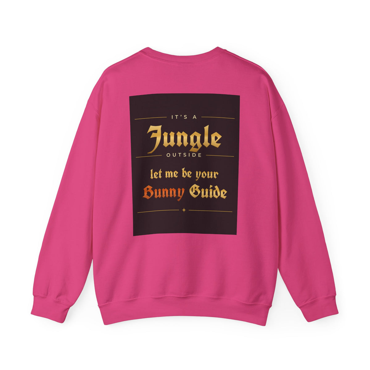Bunny Guide Crewneck Sweatshirt (Front & Back Print)