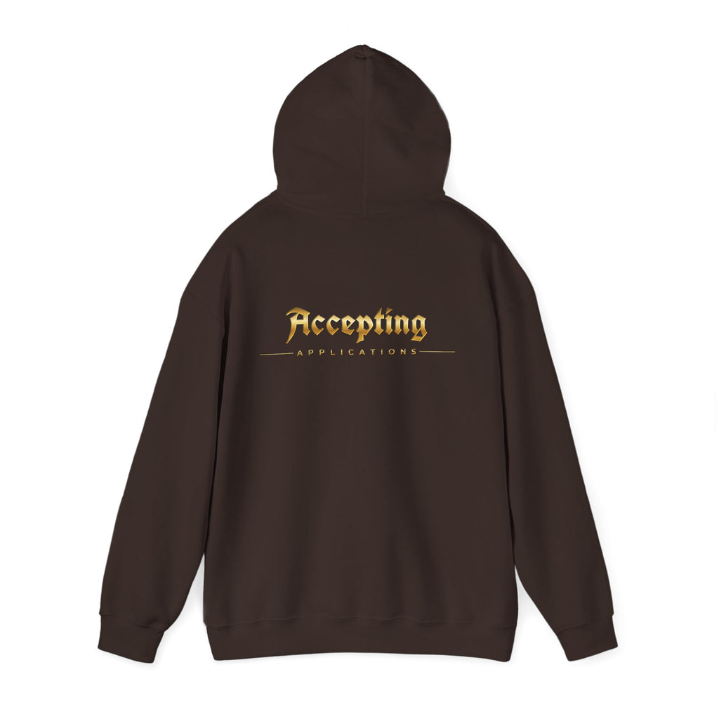 Accepting Applications Hoodie (Front & Back Print)