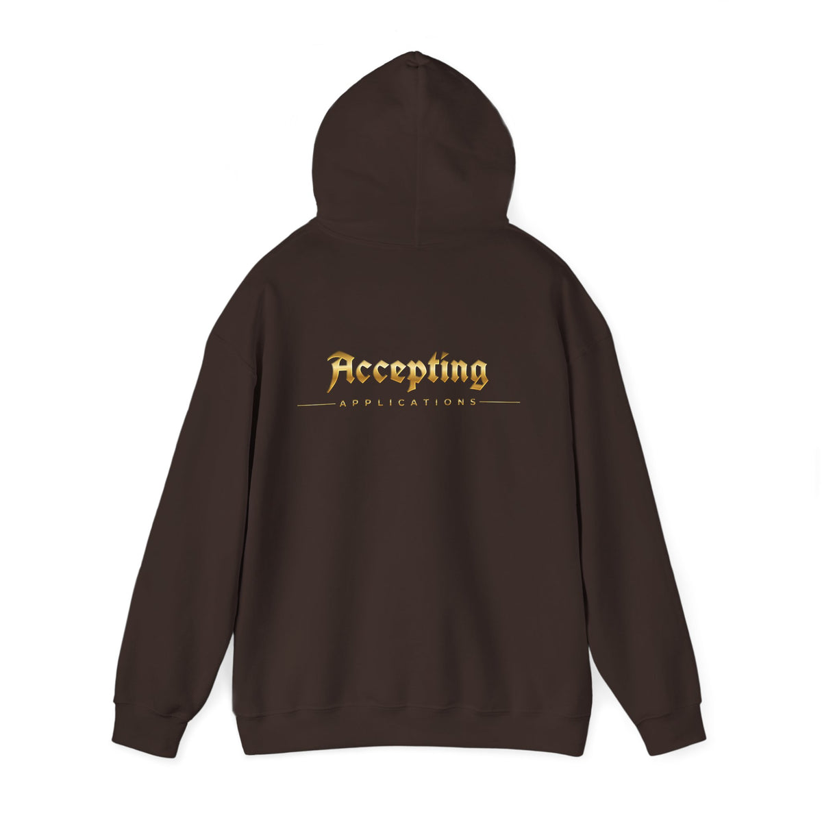 Accepting Applications Hoodie (Front & Back Print)
