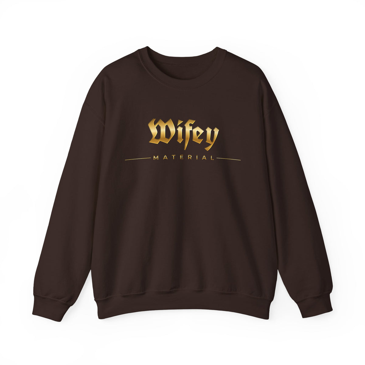 Wifey Material Crewneck Sweatshirt