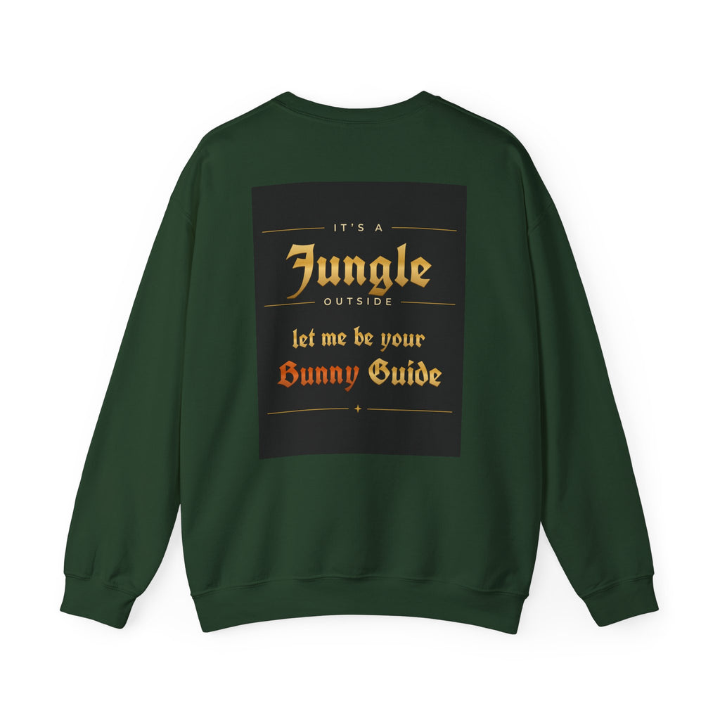 Bunny Guide Crewneck Sweatshirt (Front & Back Print)