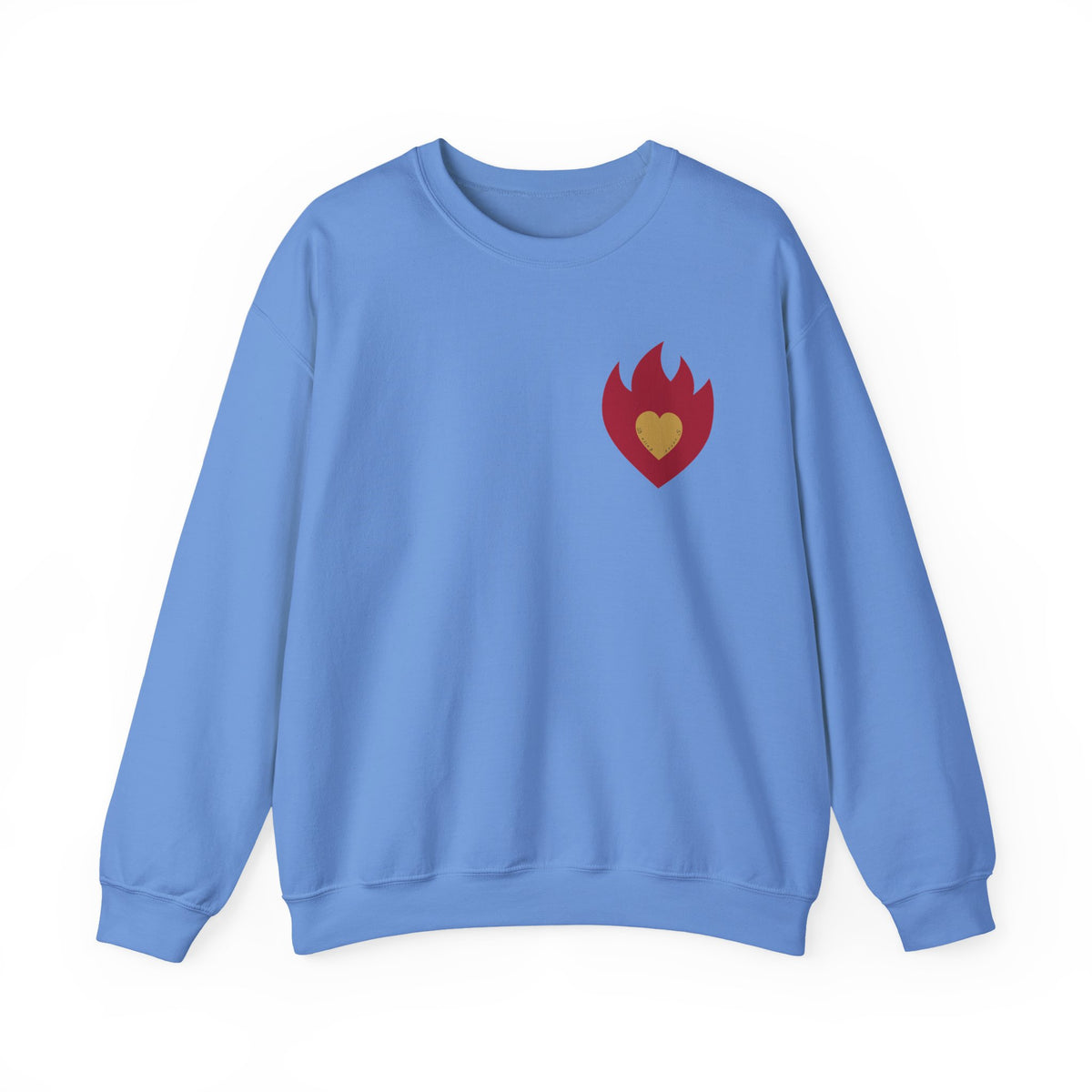 Dating Season Flame Heart Crewneck Sweatshirt