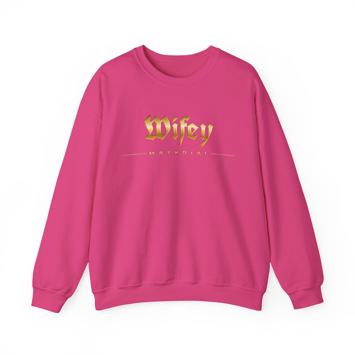 Wifey Material Crewneck Sweatshirt