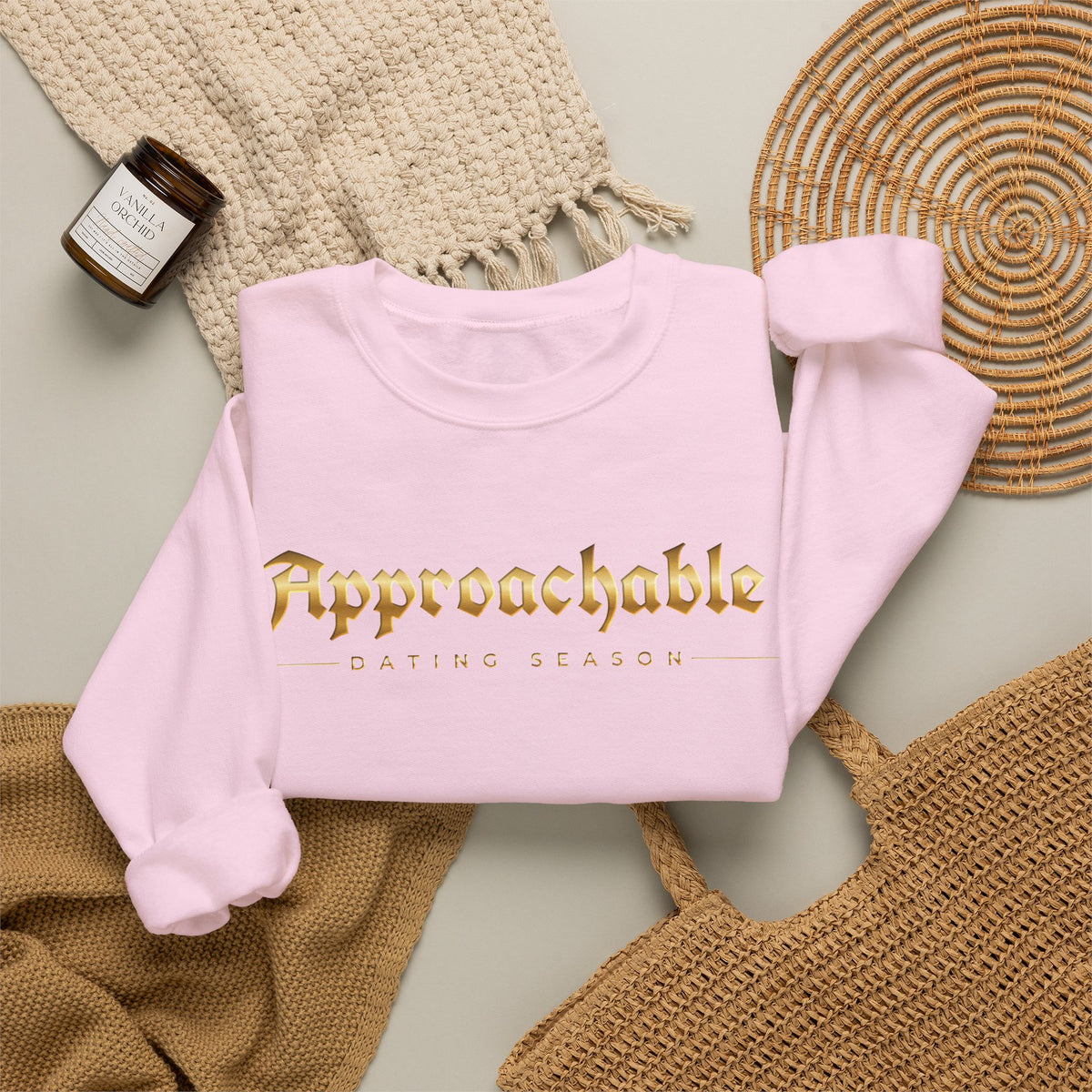 Approachable Crewneck Sweatshirt